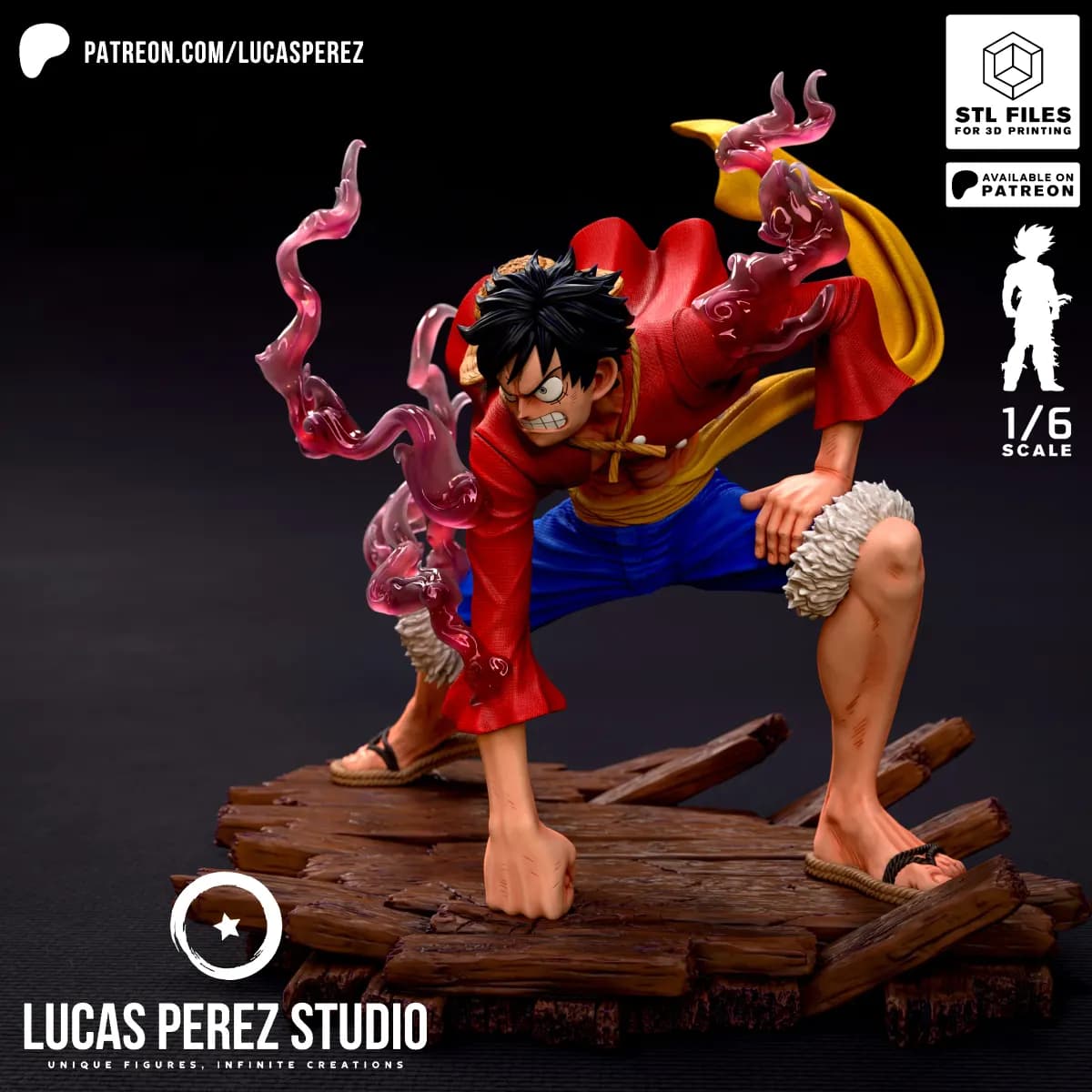 Luffy Gear 2 - One Piece - Imagen 24