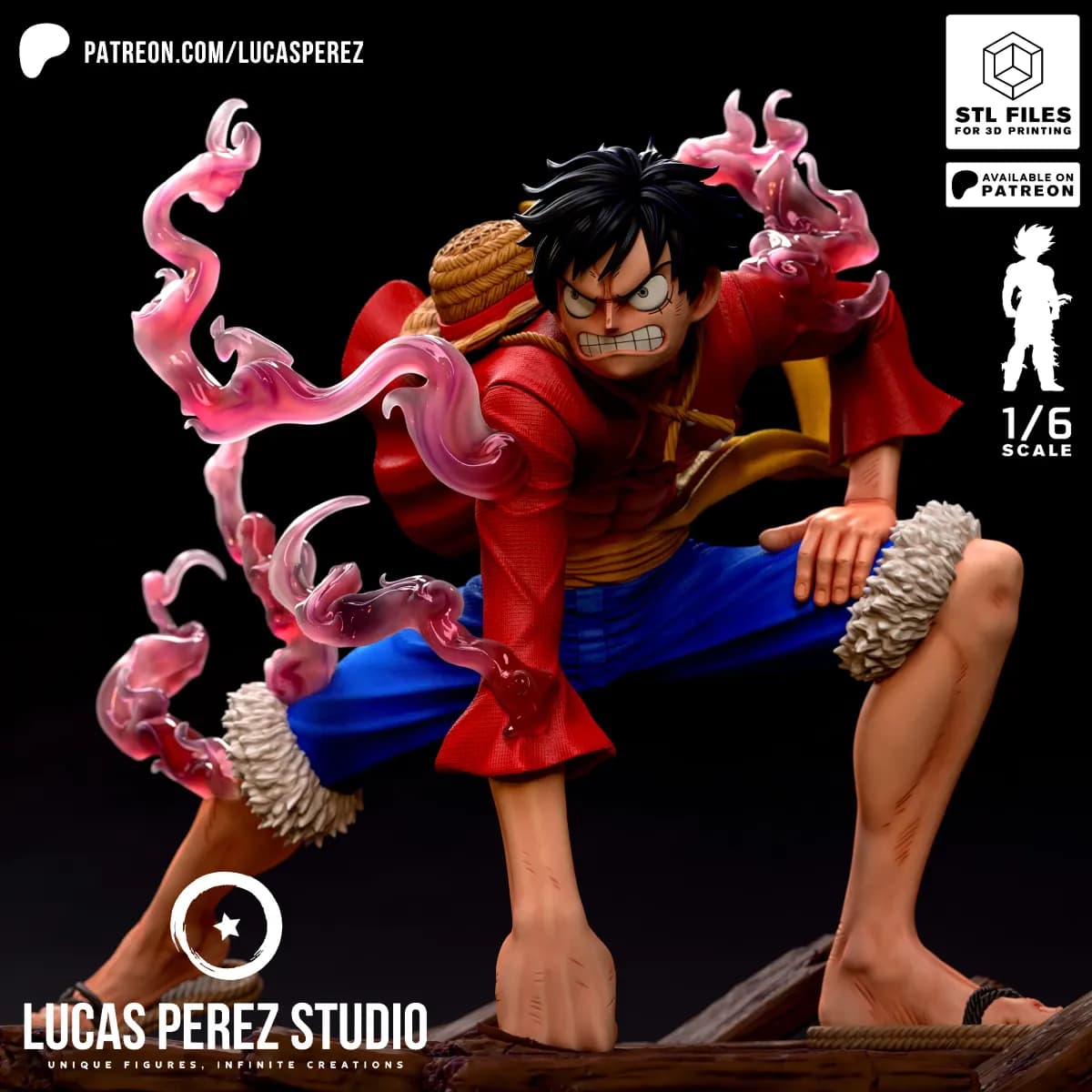 Luffy Gear 2 - One Piece - Imagen 26
