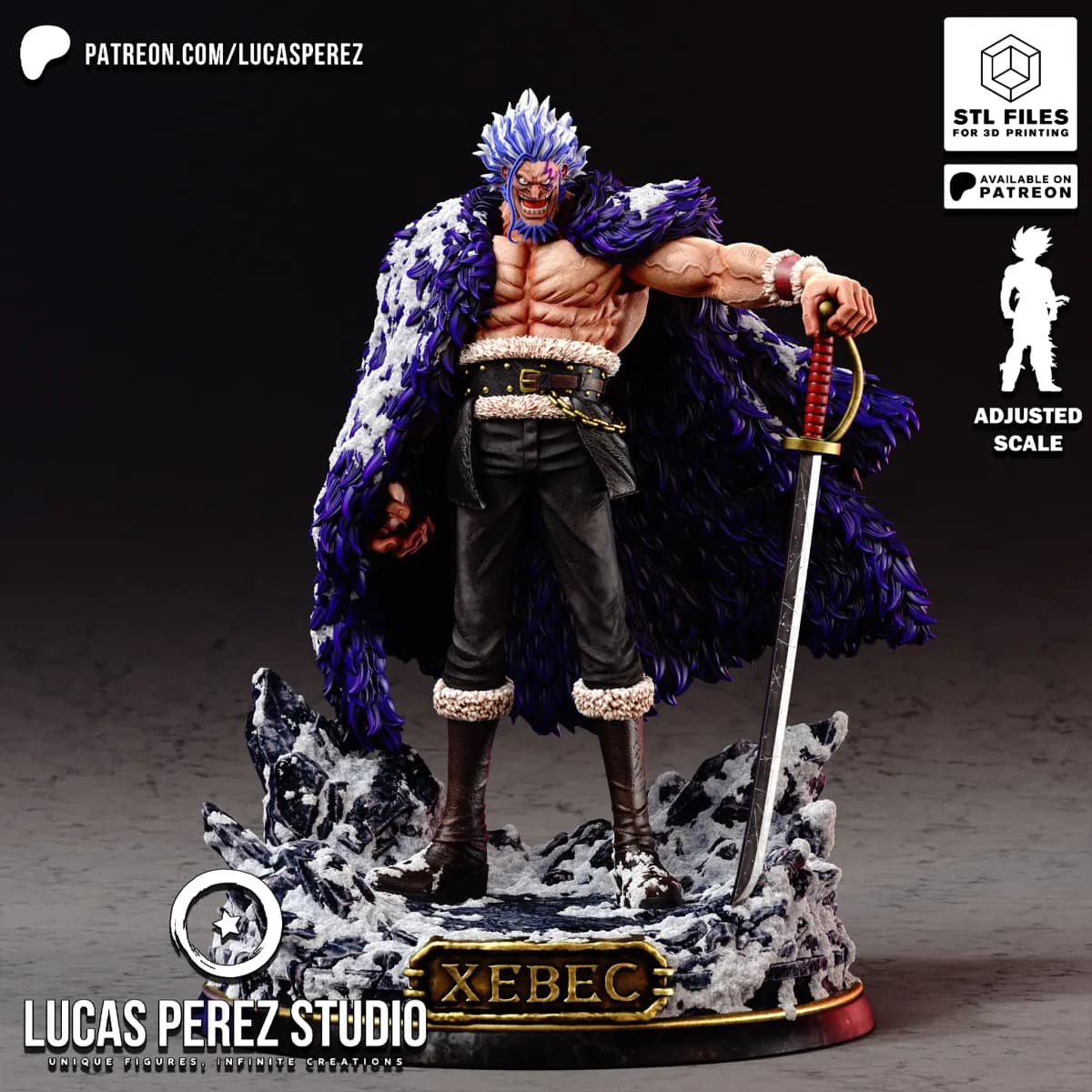 Rocks D. Xebec - One Piece - Imagen 1