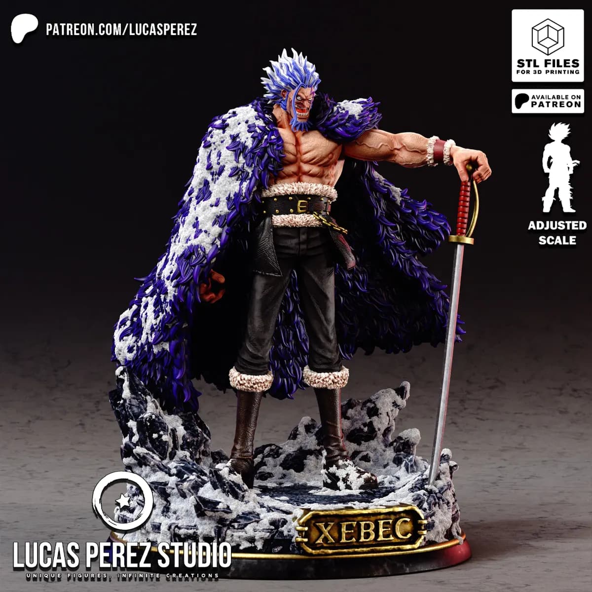 Rocks D. Xebec - One Piece - Imagen 5