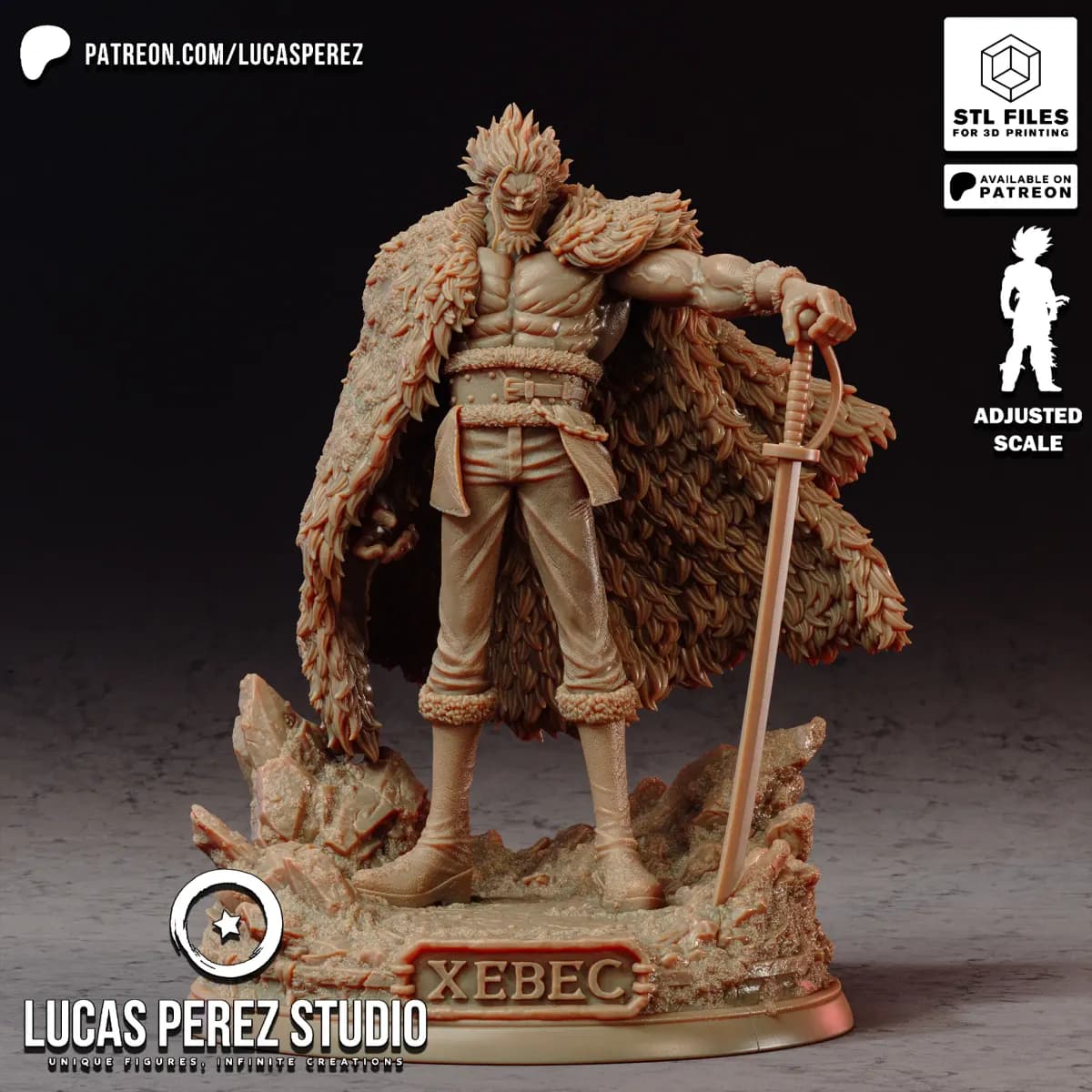 Rocks D. Xebec - One Piece - Imagen 2