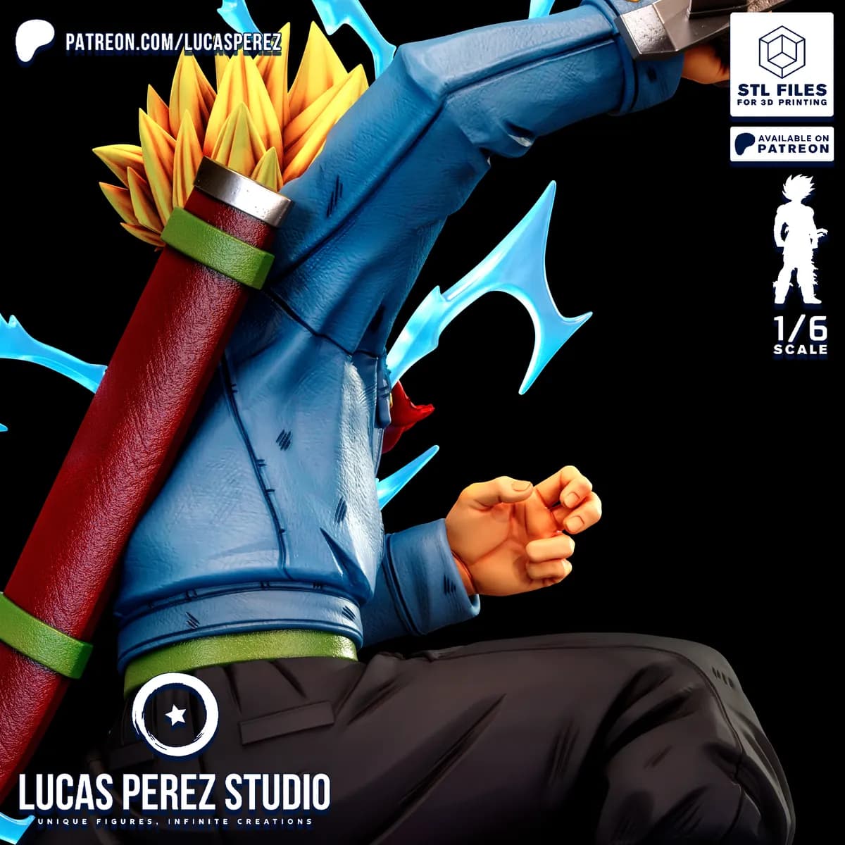 Trunks del Futuro Super Saiyan - Dragon Ball - Imagen 10