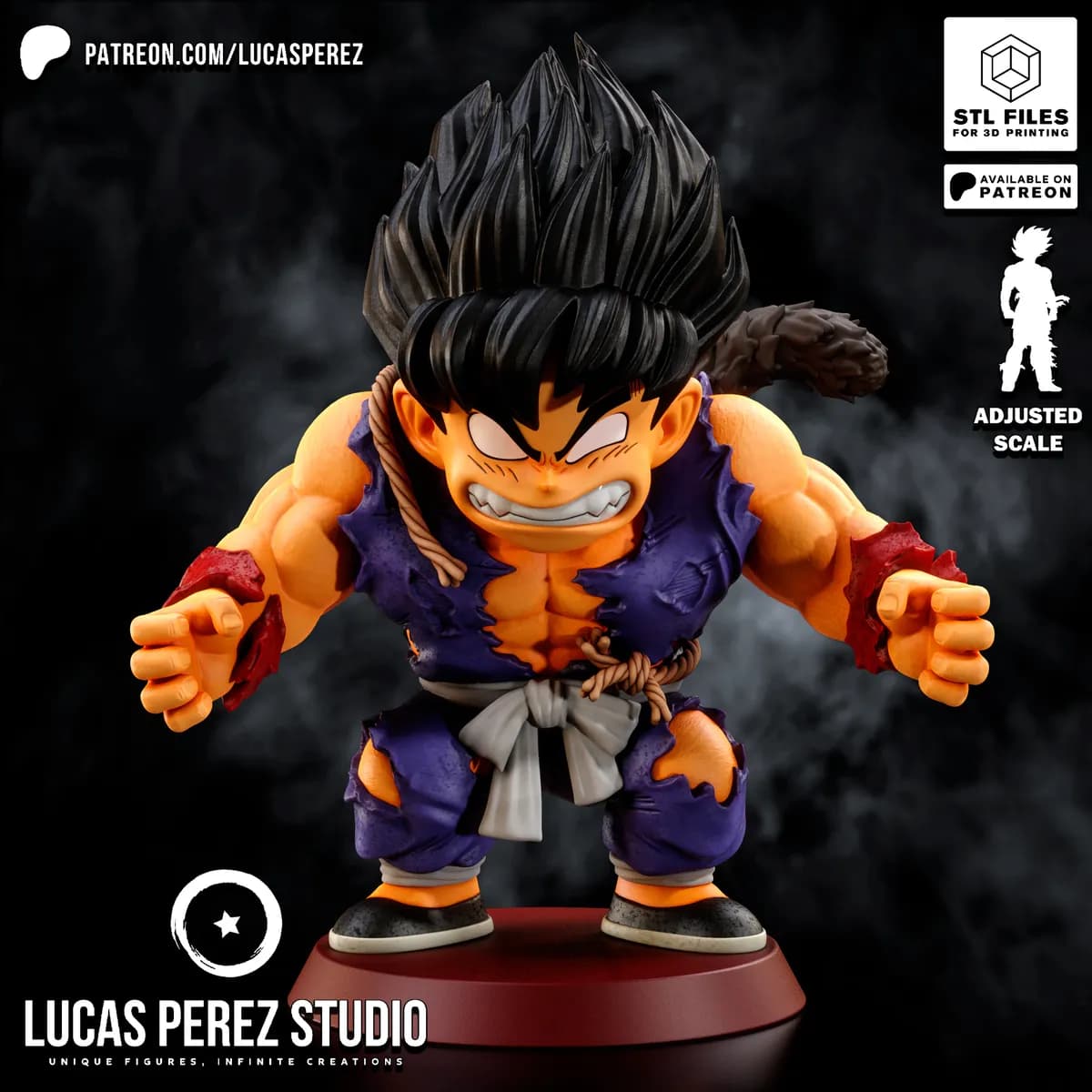 Goku Niño Transformación Ozaru - Dragon Ball - Imagen 2