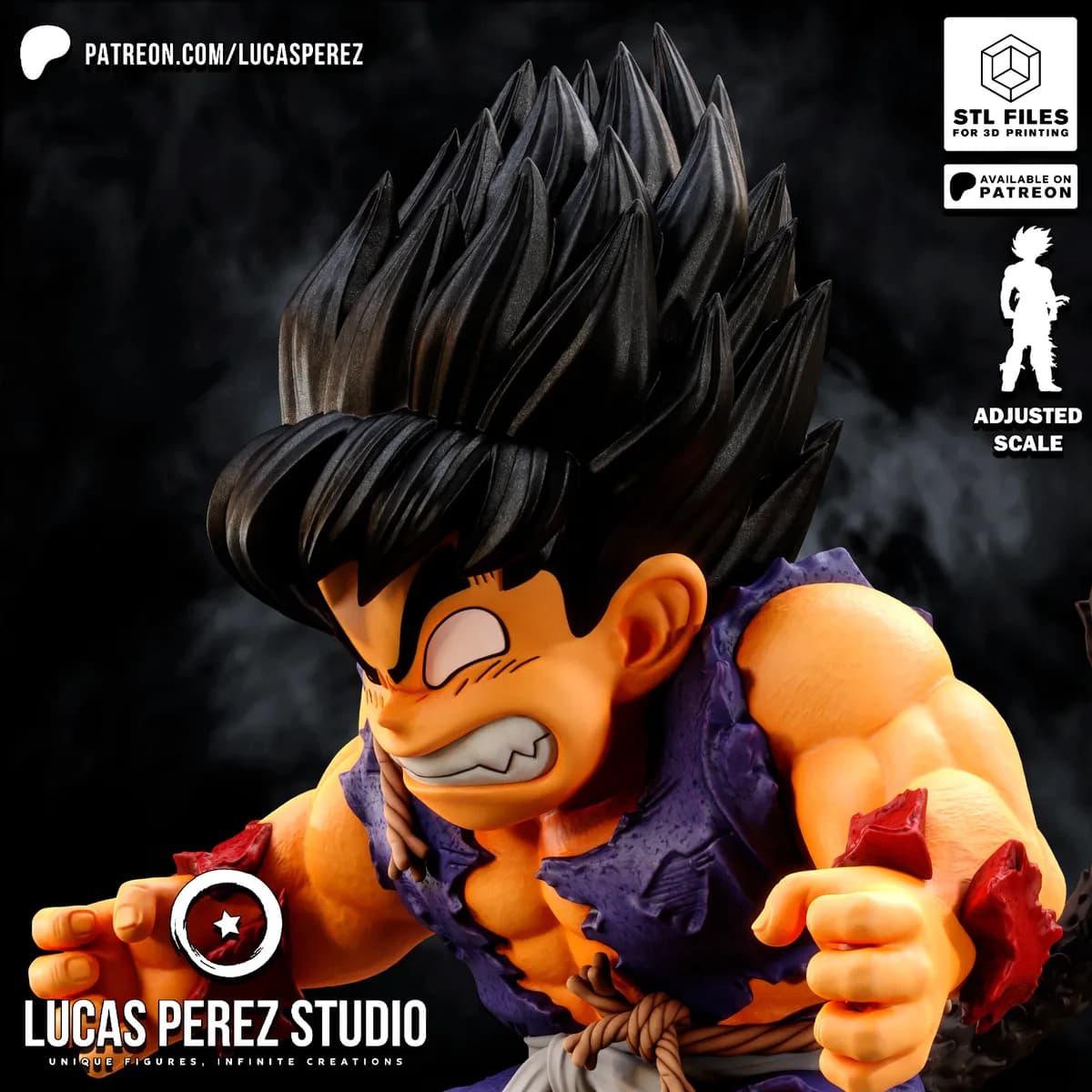 Goku Niño Transformación Ozaru - Dragon Ball - Imagen 9