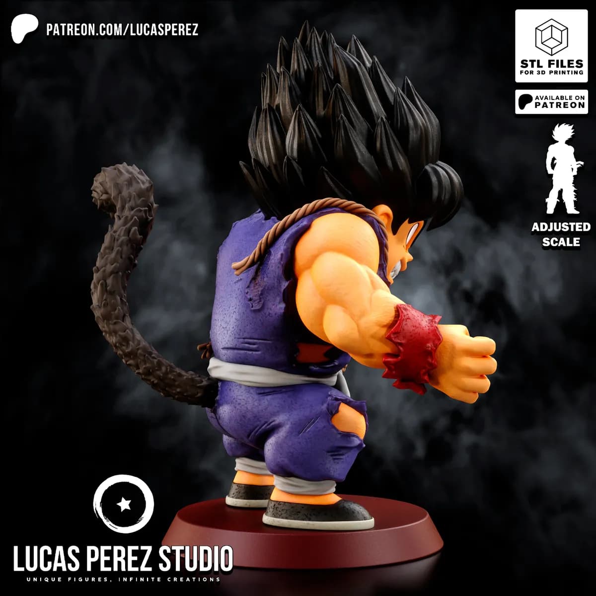 Goku Niño Transformación Ozaru - Dragon Ball - Imagen 5