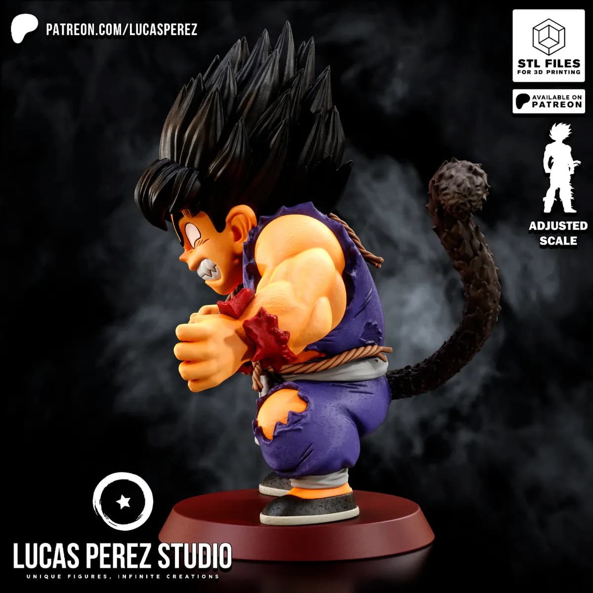 Goku Niño Transformación Ozaru - Dragon Ball - Imagen 12