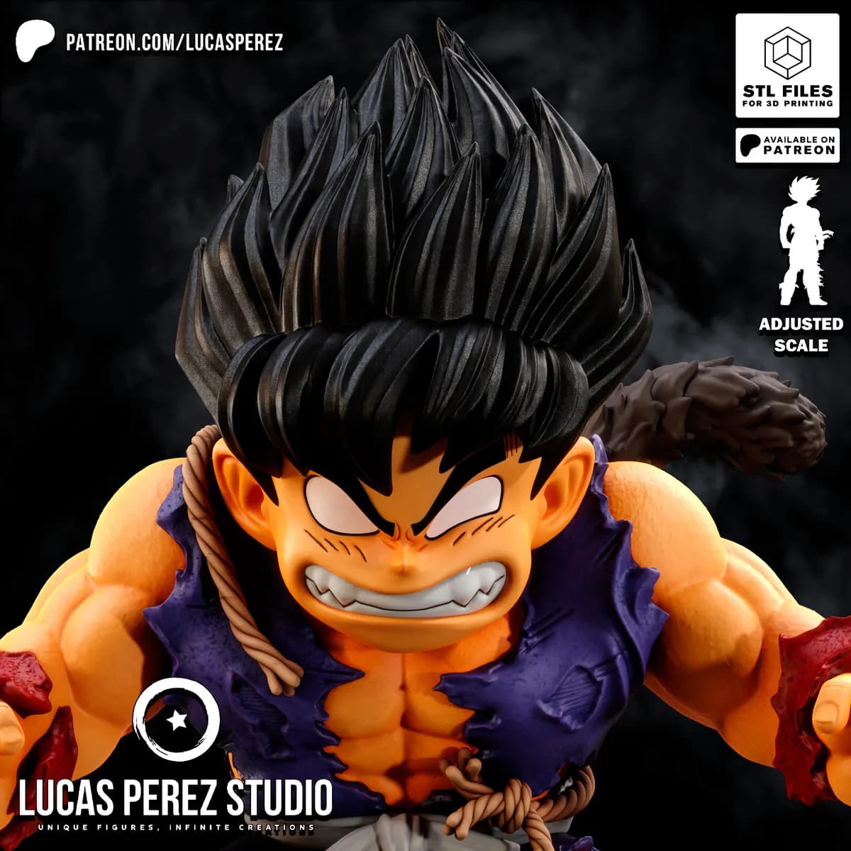 Goku Niño Transformación Ozaru - Dragon Ball - Imagen 15