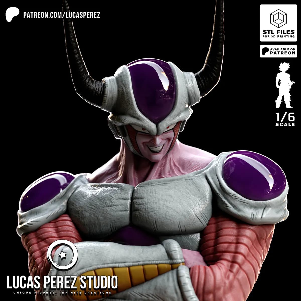 Freezer Segunda Forma - Dragon Ball - Imagen 3