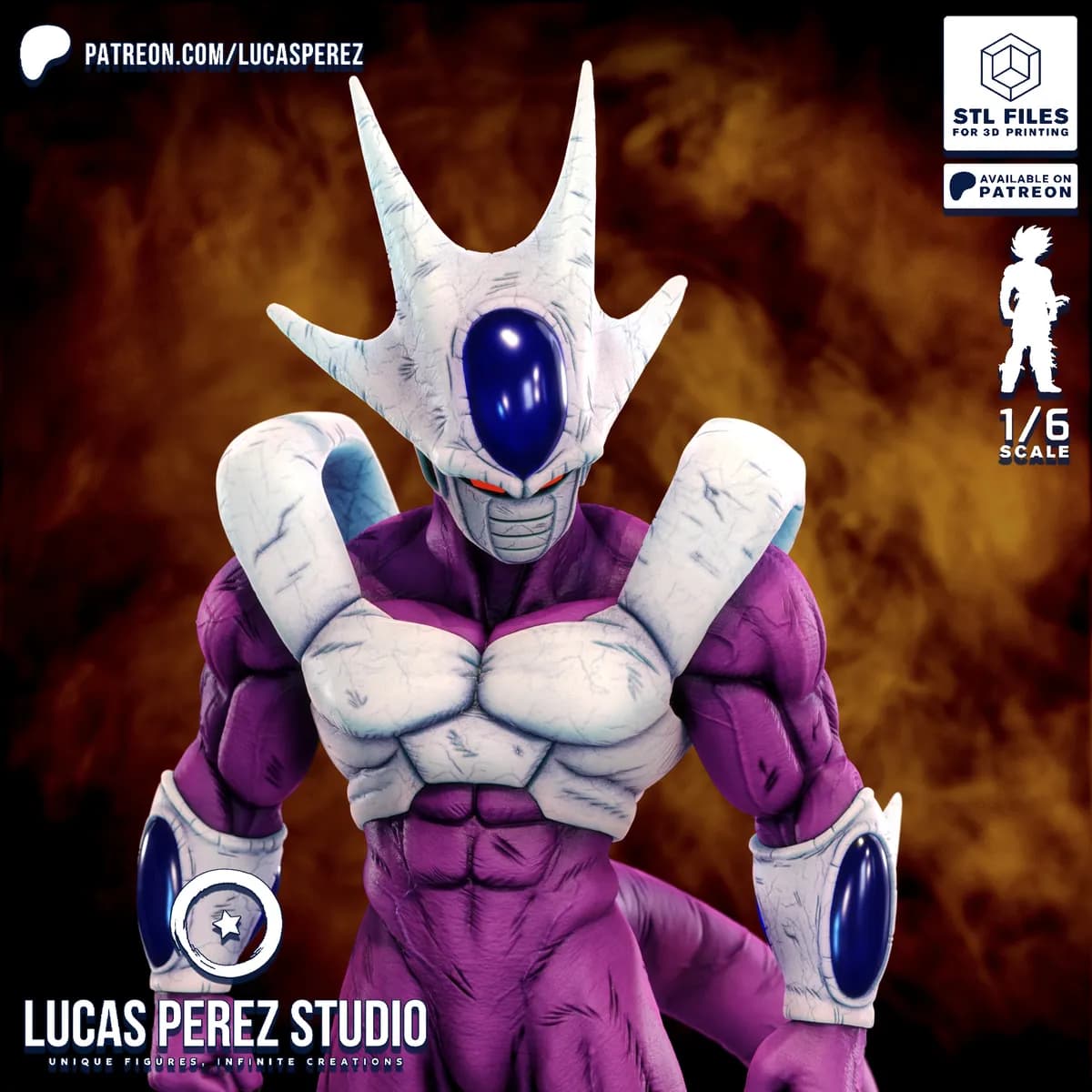 Cooler Cuerpo Completo - Dragon Ball - Imagen 9