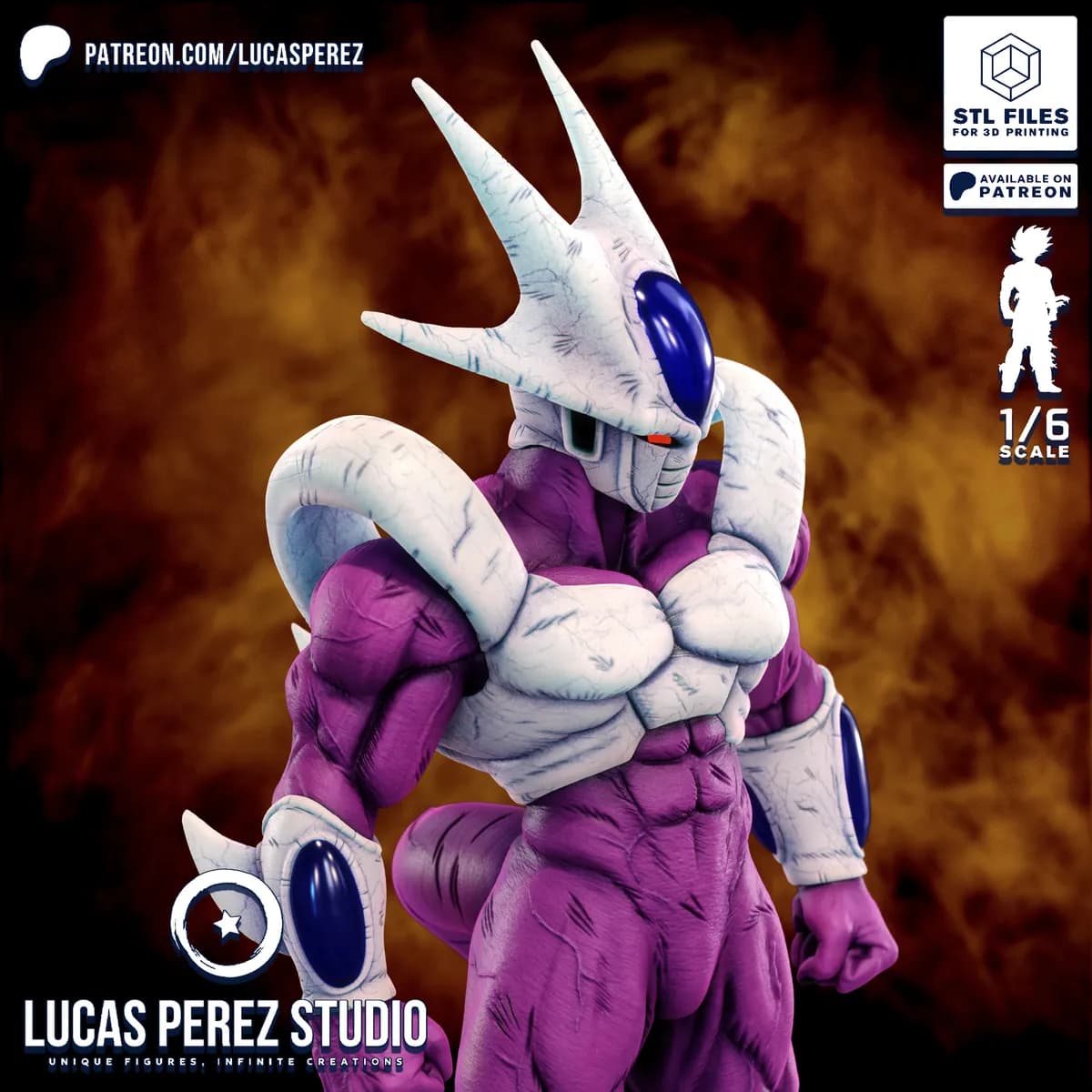 Cooler Cuerpo Completo - Dragon Ball - Imagen 10