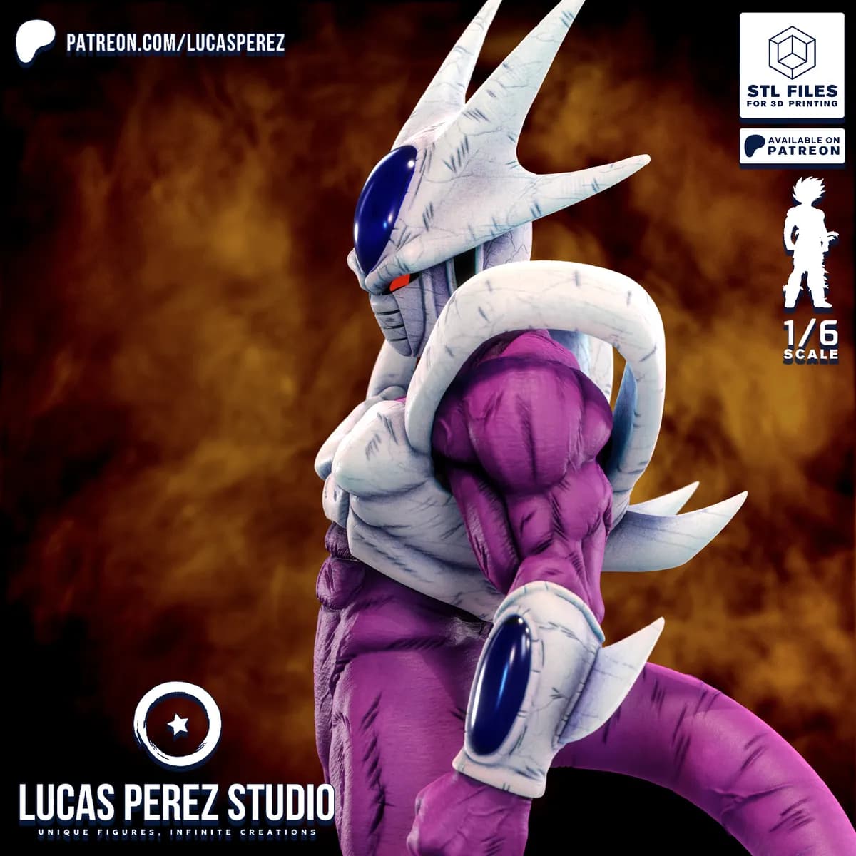 Cooler Cuerpo Completo - Dragon Ball - Imagen 16