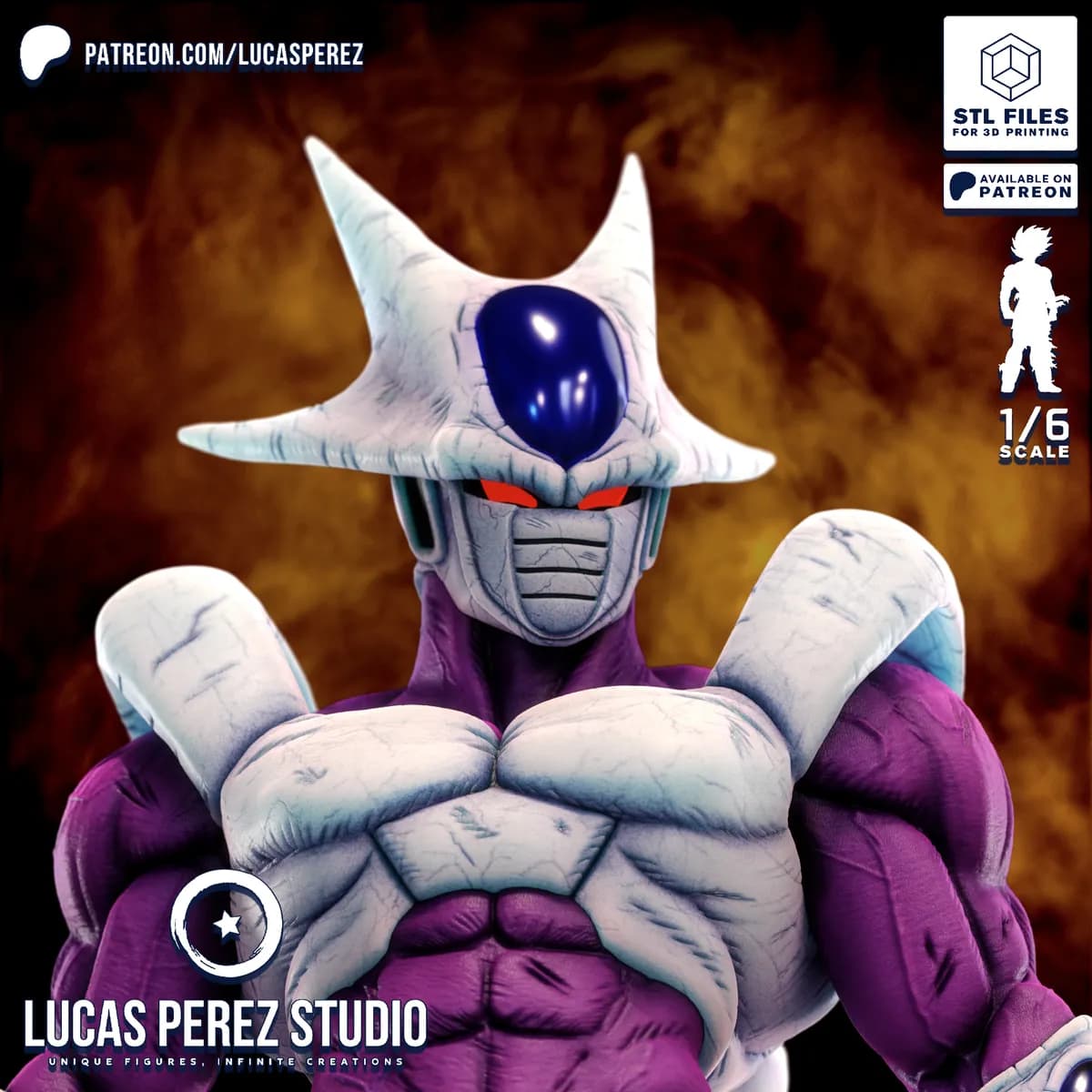 Cooler Cuerpo Completo - Dragon Ball - Imagen 11