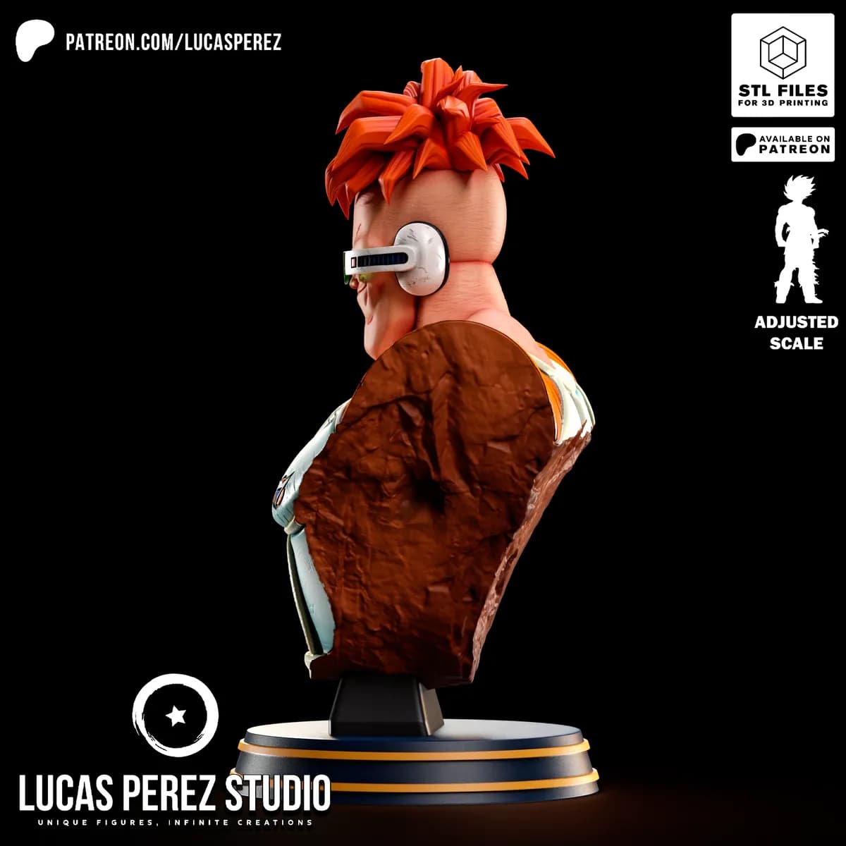 Busto de Recoome - Dragon Ball - Imagen 10