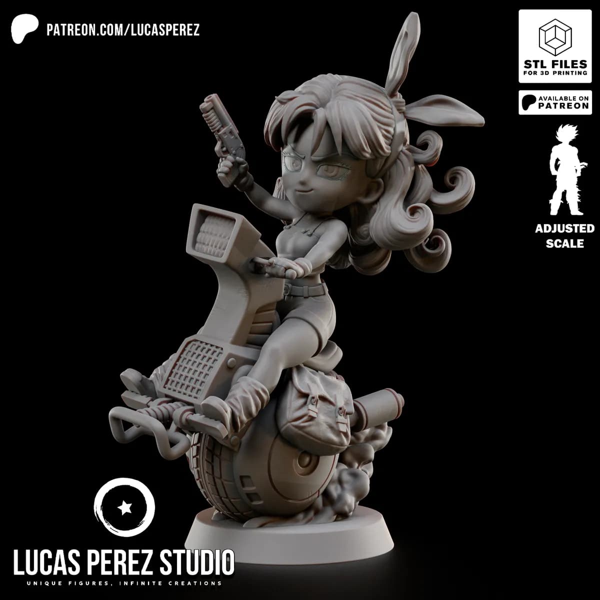 Chibi Lunch Rubia - Dragon Ball - Imagen 3