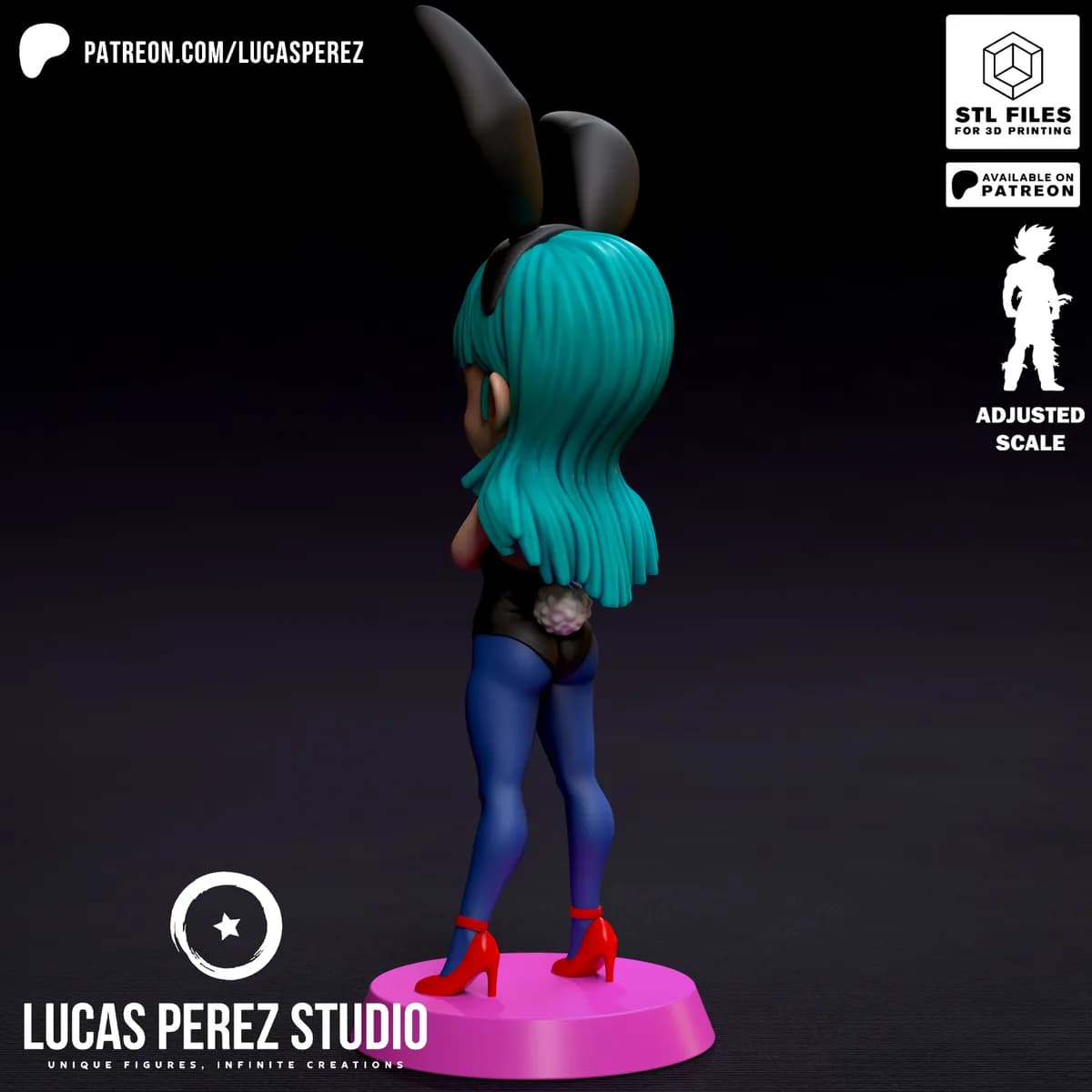 Bulma Bunny Chibi - Dragon Ball - Imagen 9