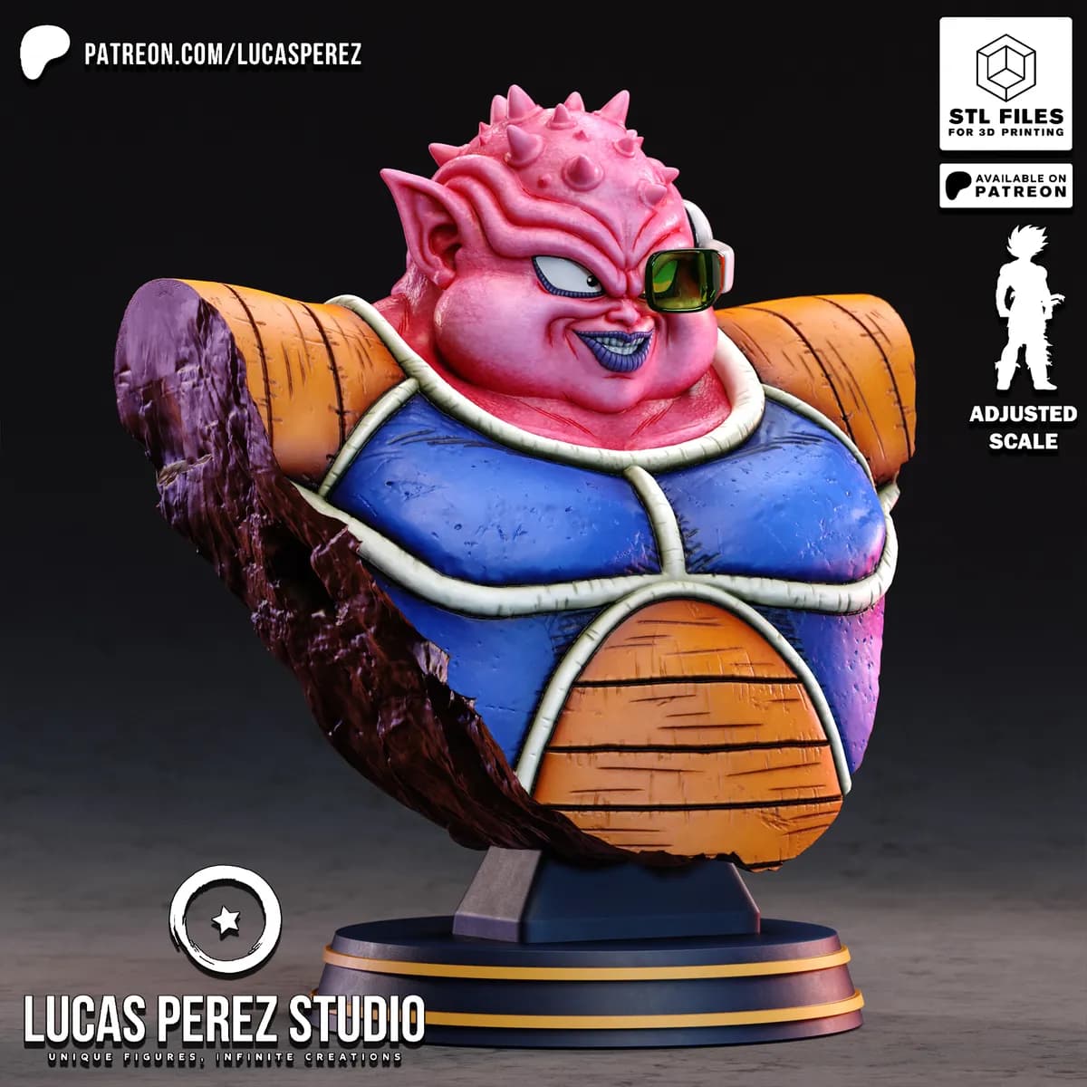 Busto de Dodoria - Dragon Ball - Imagen 5