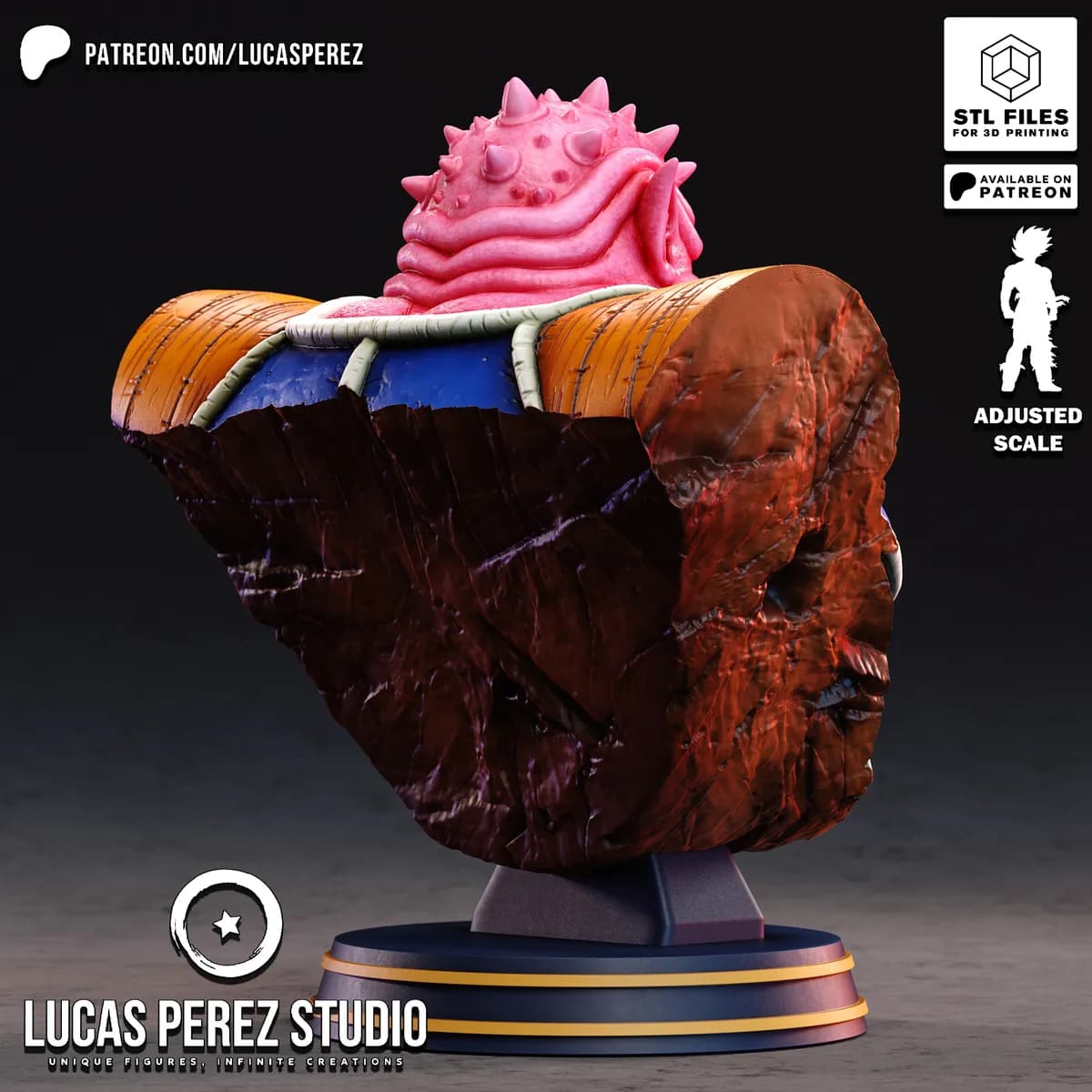 Busto de Dodoria - Dragon Ball - Imagen 8