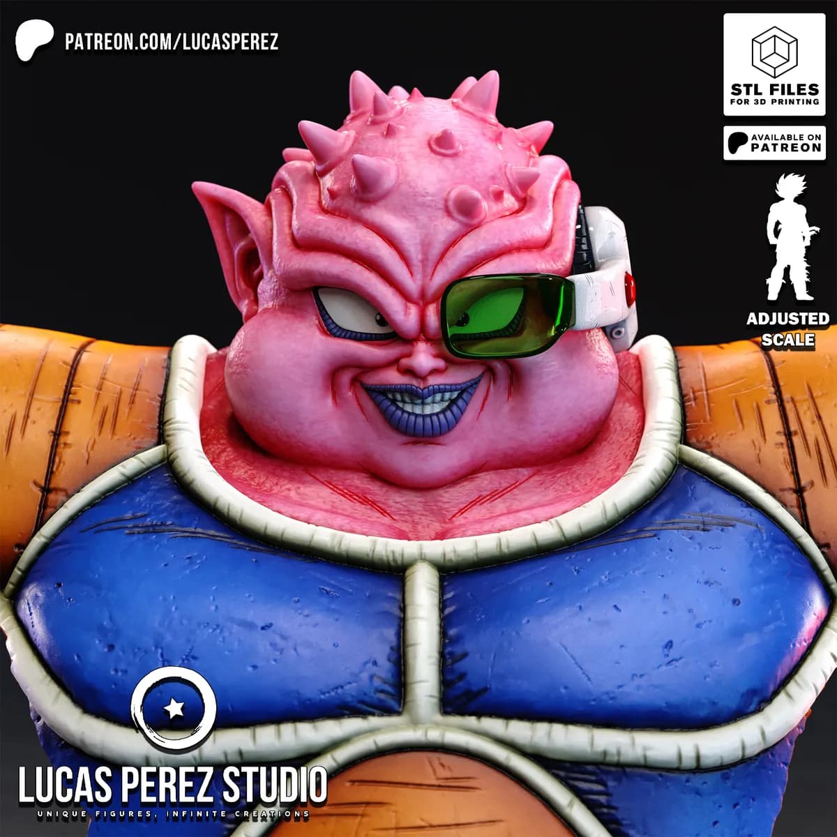 Busto de Dodoria - Dragon Ball - Imagen 12