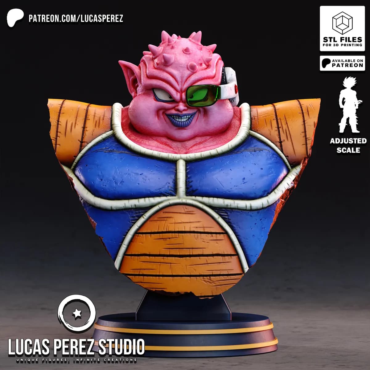 Busto de Dodoria - Dragon Ball - Imagen 13