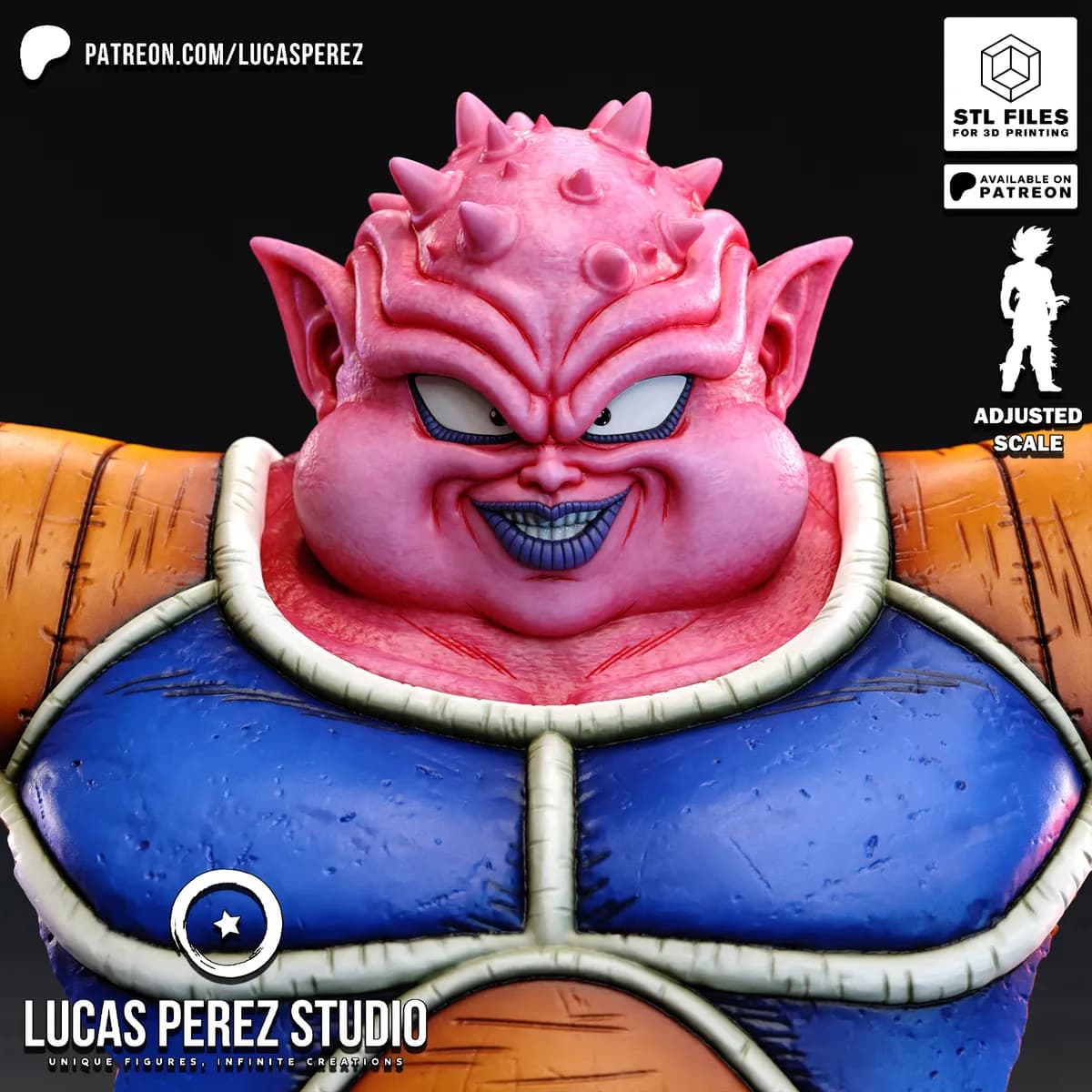 Busto de Dodoria - Dragon Ball - Imagen 14