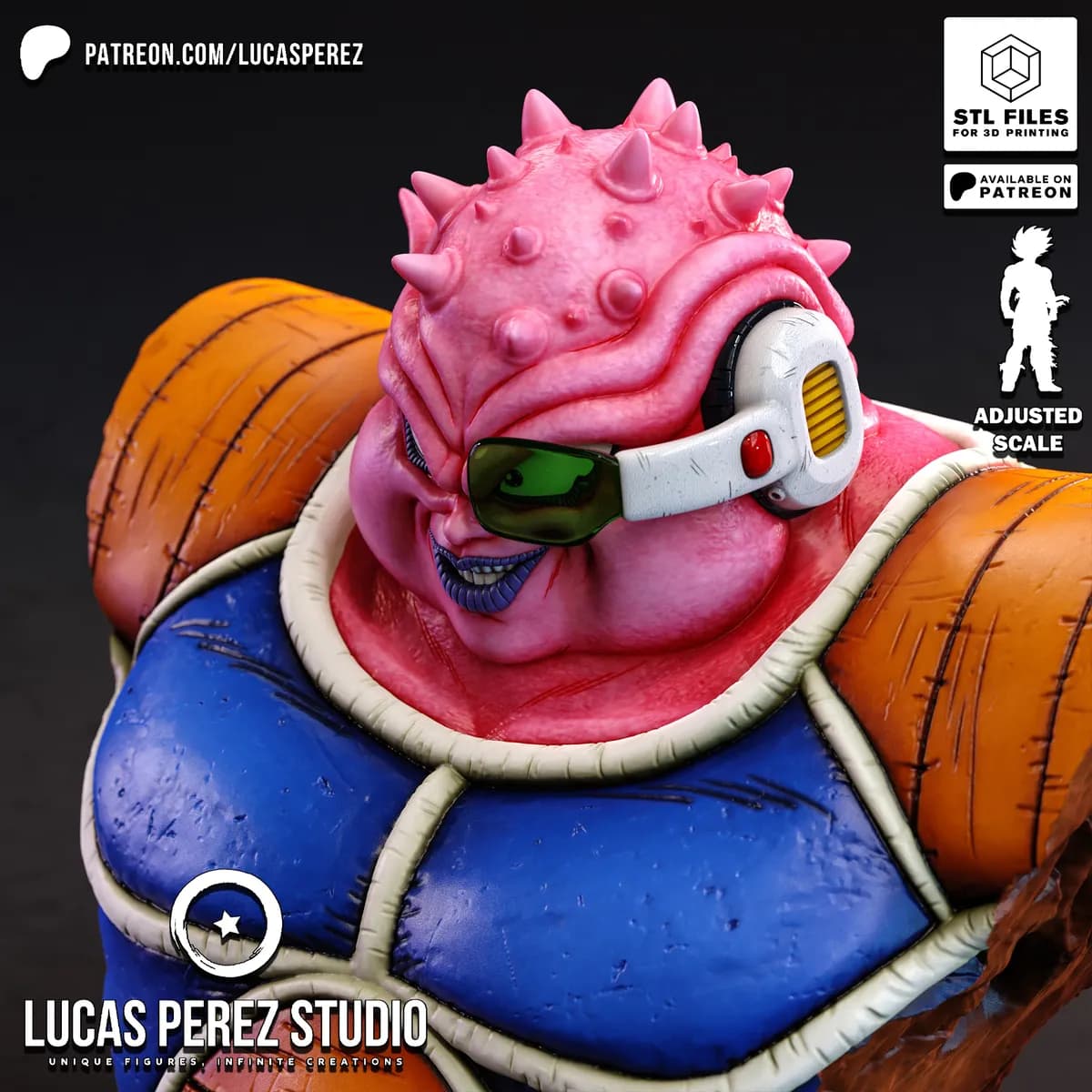 Busto de Dodoria - Dragon Ball - Imagen 10