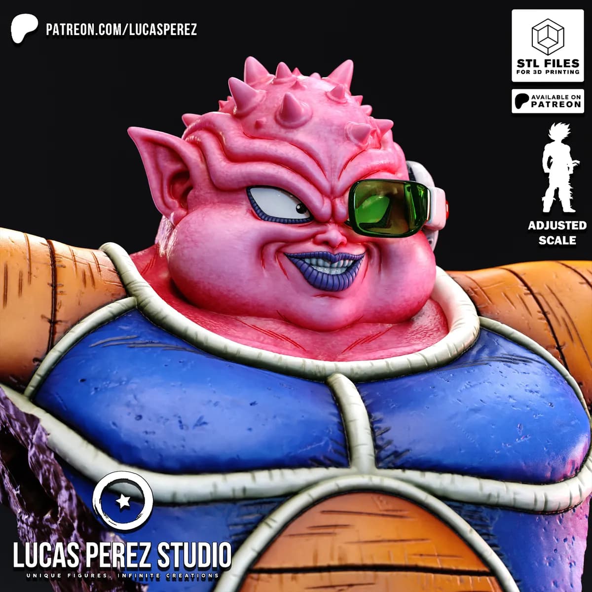 Busto de Dodoria - Dragon Ball - Imagen 16