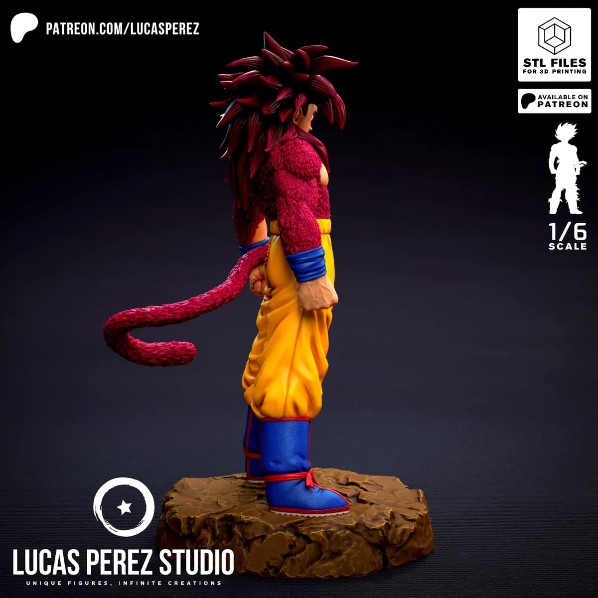 Goku Super Saiyan 4 Daima - Dragon Ball - Imagen 12