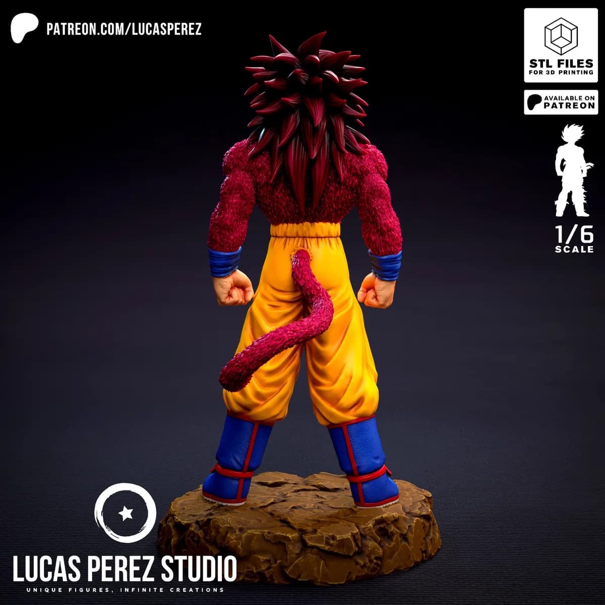 Goku Super Saiyan 4 Daima - Dragon Ball - Imagen 10