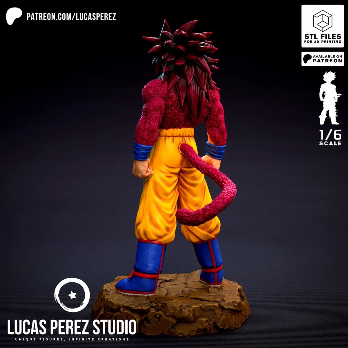 Goku Super Saiyan 4 Daima - Dragon Ball - Imagen 9