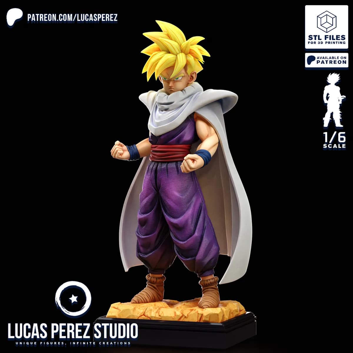 Gohan Joven Super Saiyan - Dragon Ball - Imagen 1