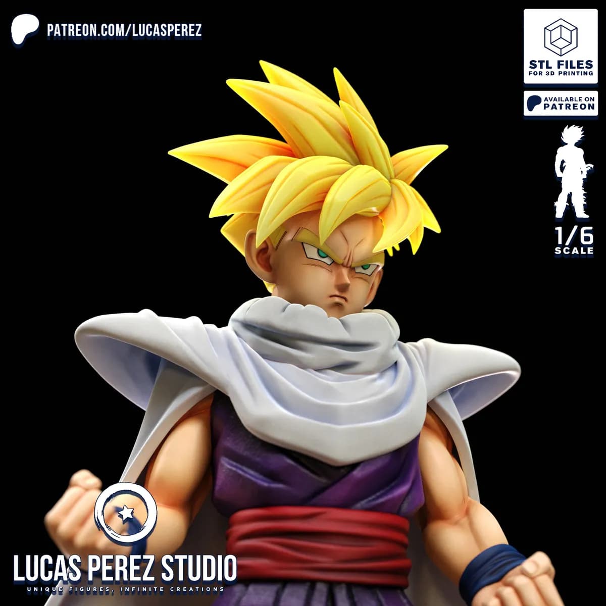 Gohan Joven Super Saiyan - Dragon Ball - Imagen 7