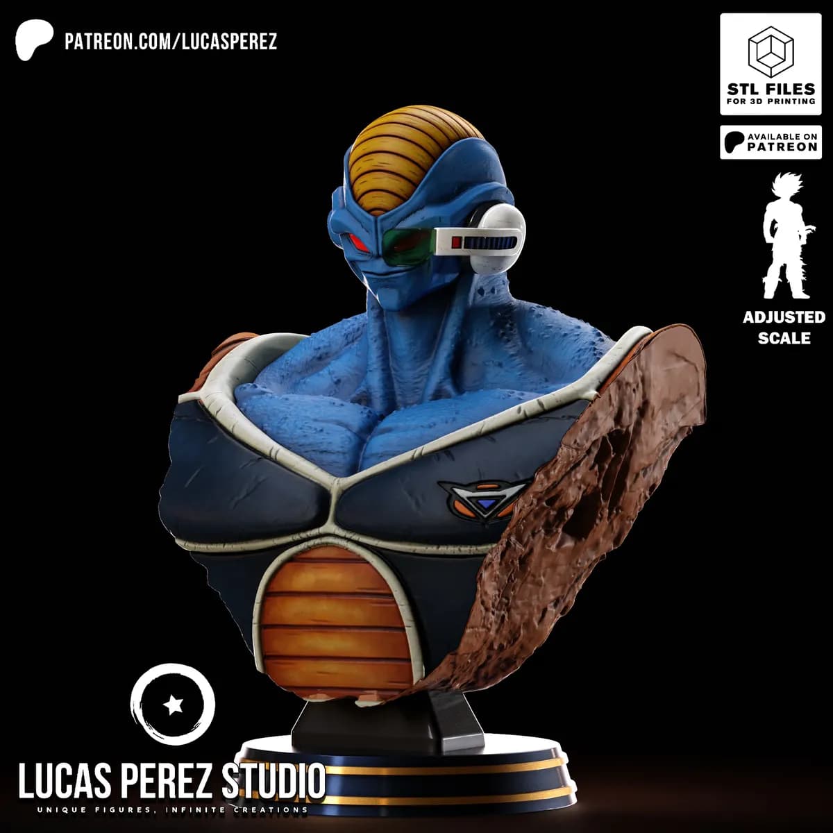 Busto de Burter - Dragon Ball - Imagen 1