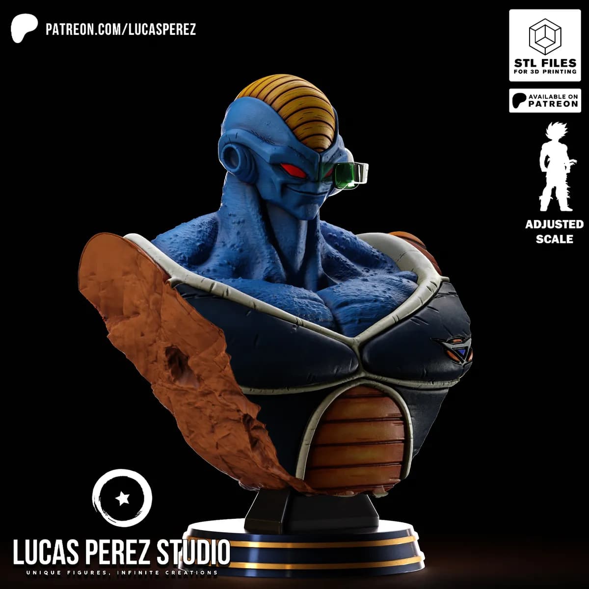 Busto de Burter - Dragon Ball - Imagen 8