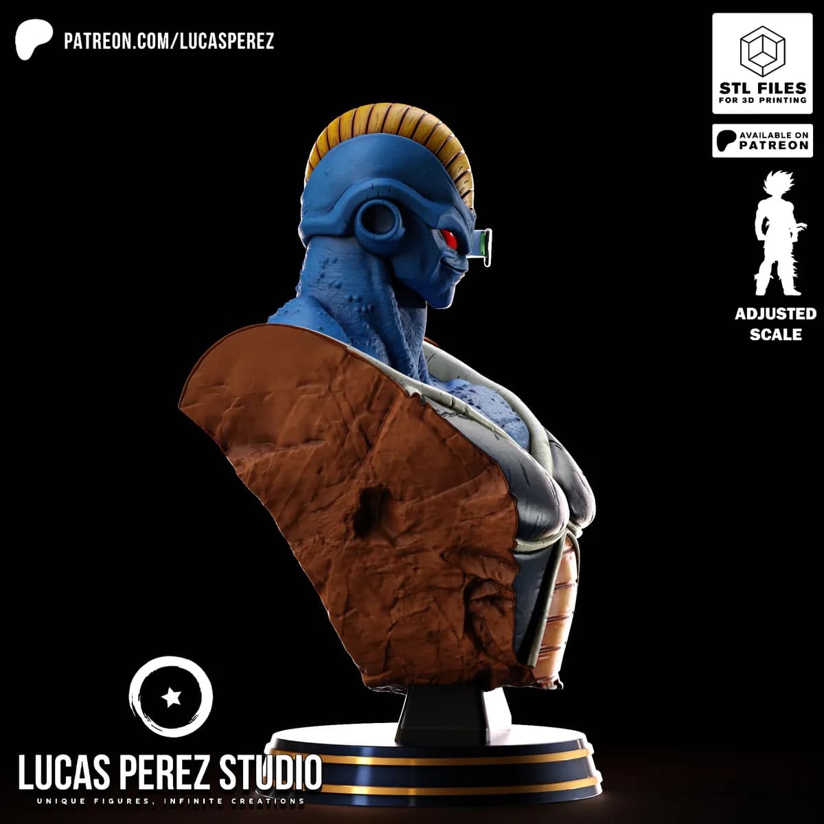 Busto de Burter - Dragon Ball - Imagen 9