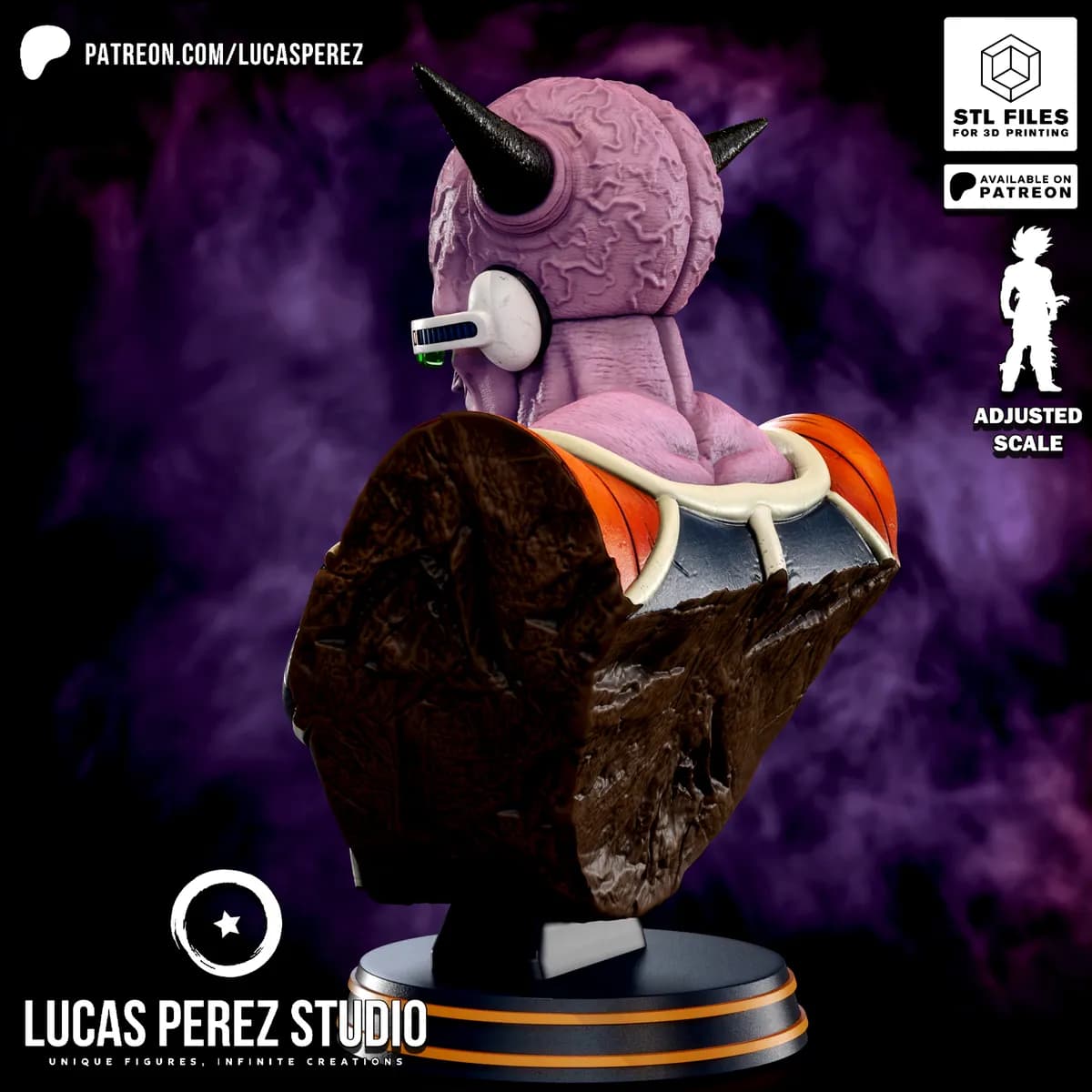 Busto de Capitán Ginyu - Dragon Ball - Imagen 13