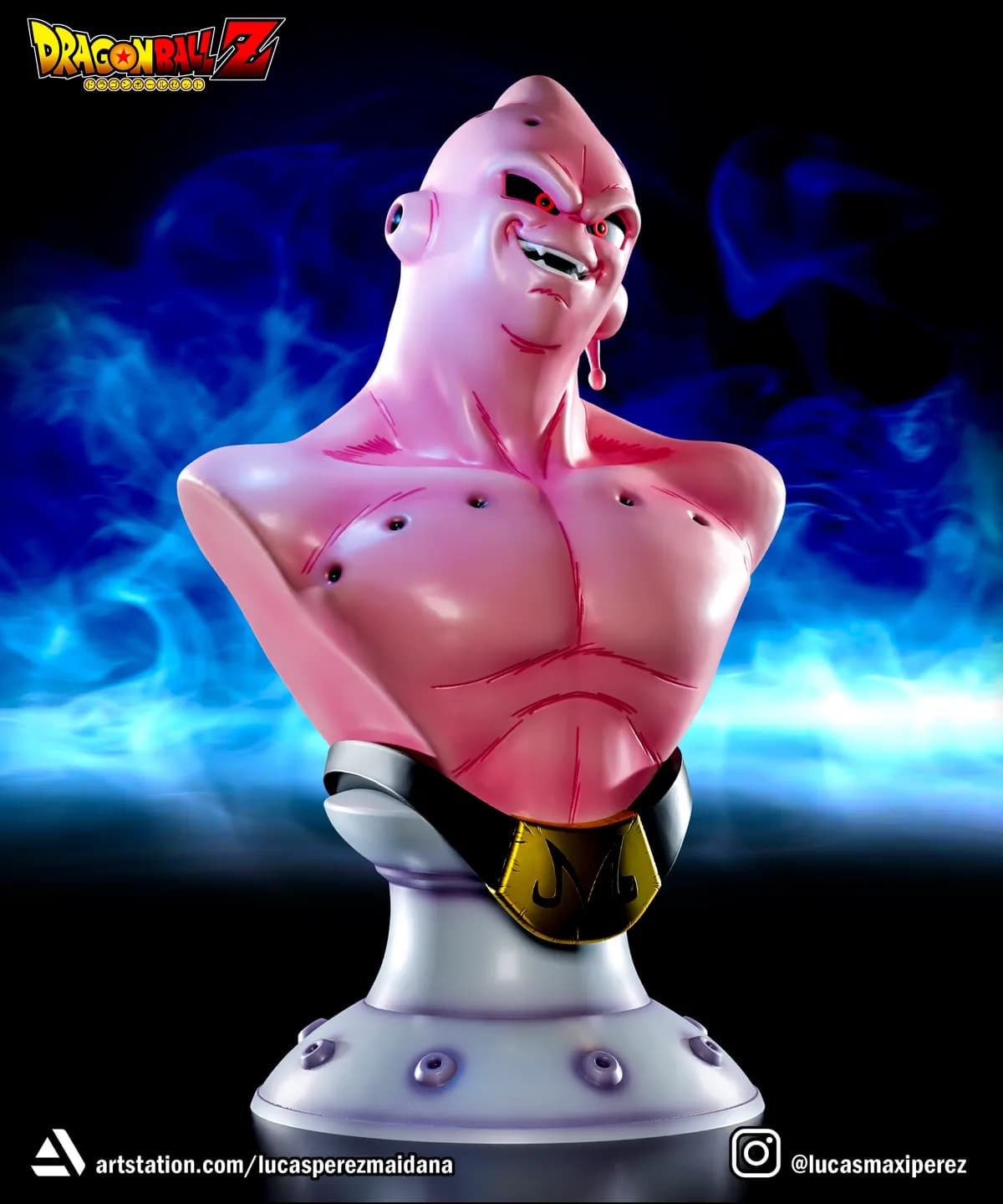 Busto de Majin Buu - Dragon Ball - Imagen 6