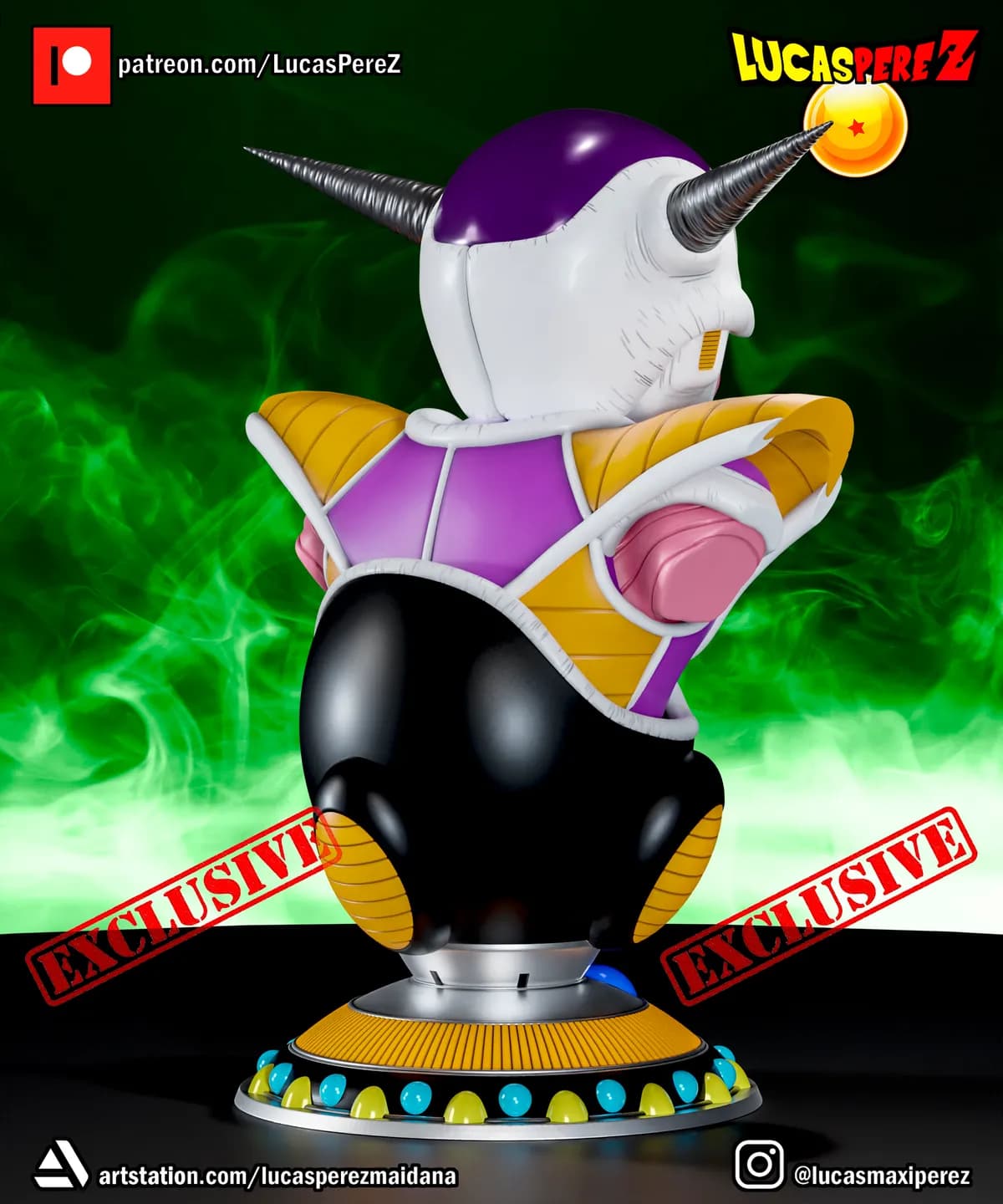 Busto de Freezer - Dragon Ball - Imagen 7