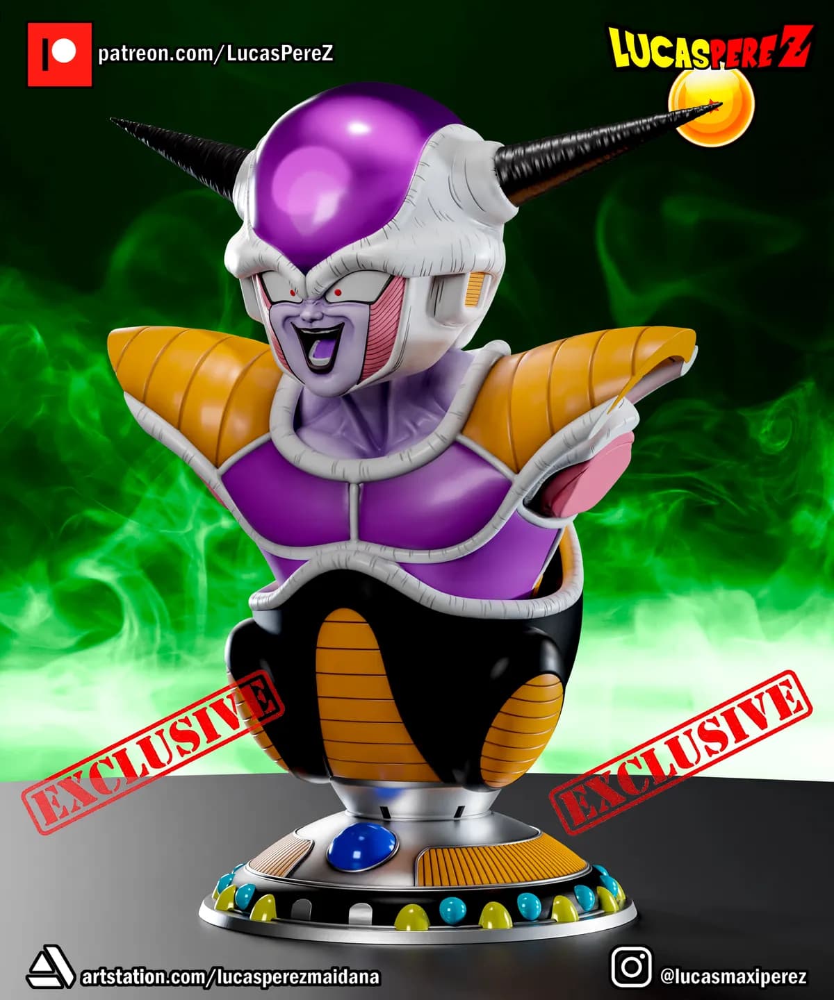 Busto de Freezer - Dragon Ball - Imagen 9