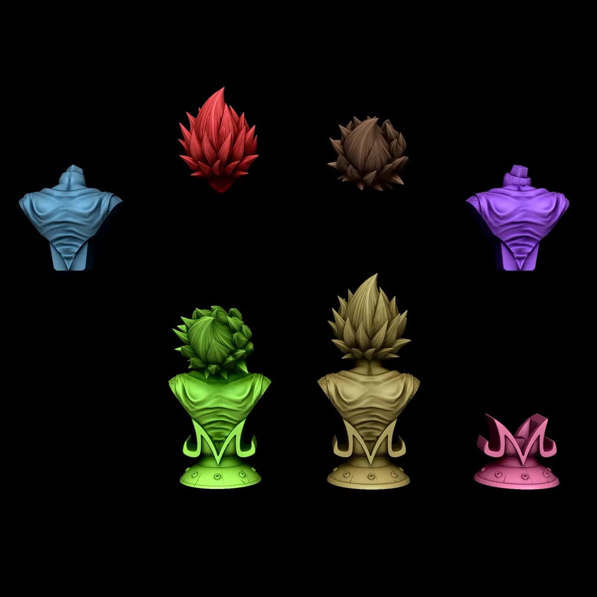 Busto de Majin Vegeta - Dragon Ball - Imagen 4