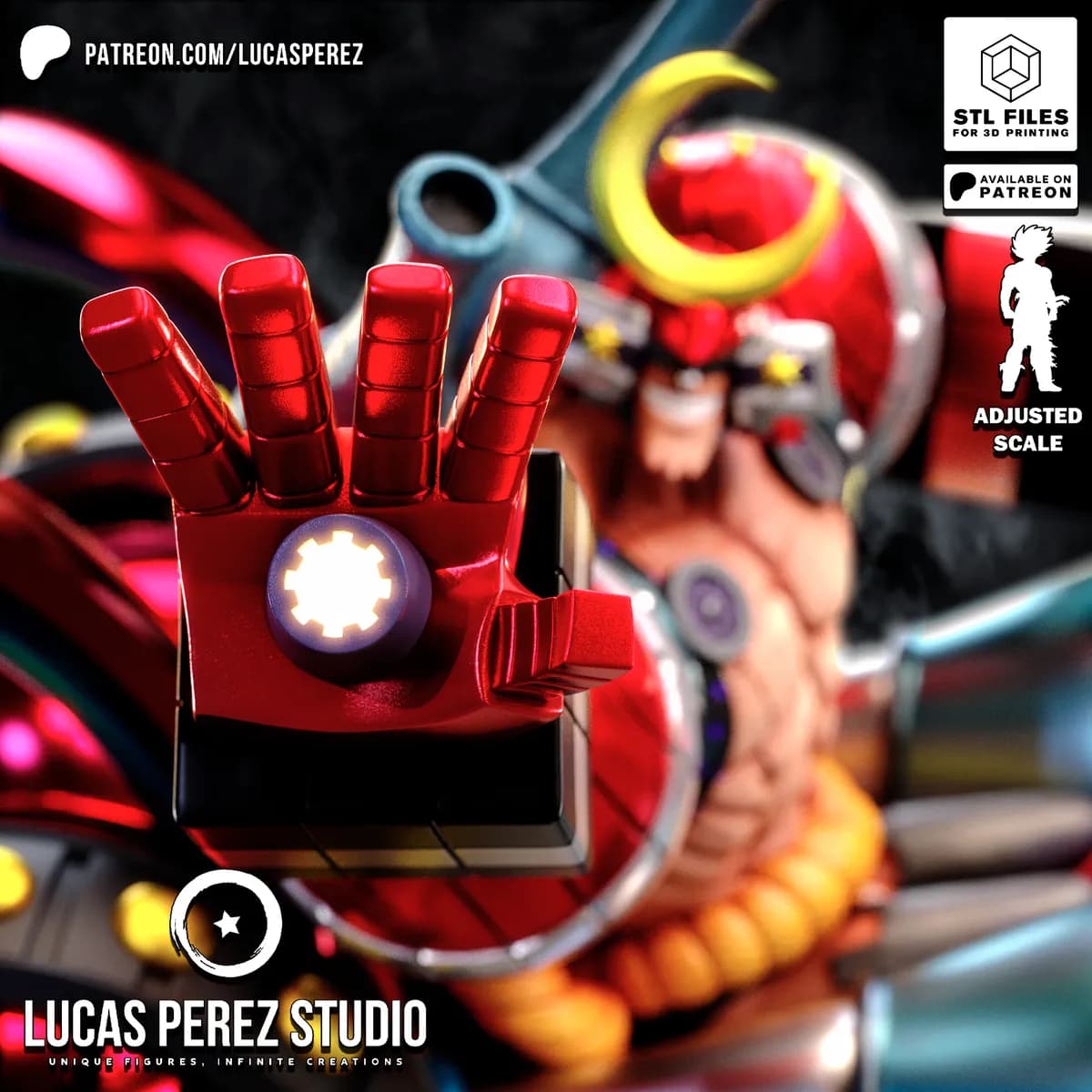 Franky Black Rhino - One Piece - Imagen 4