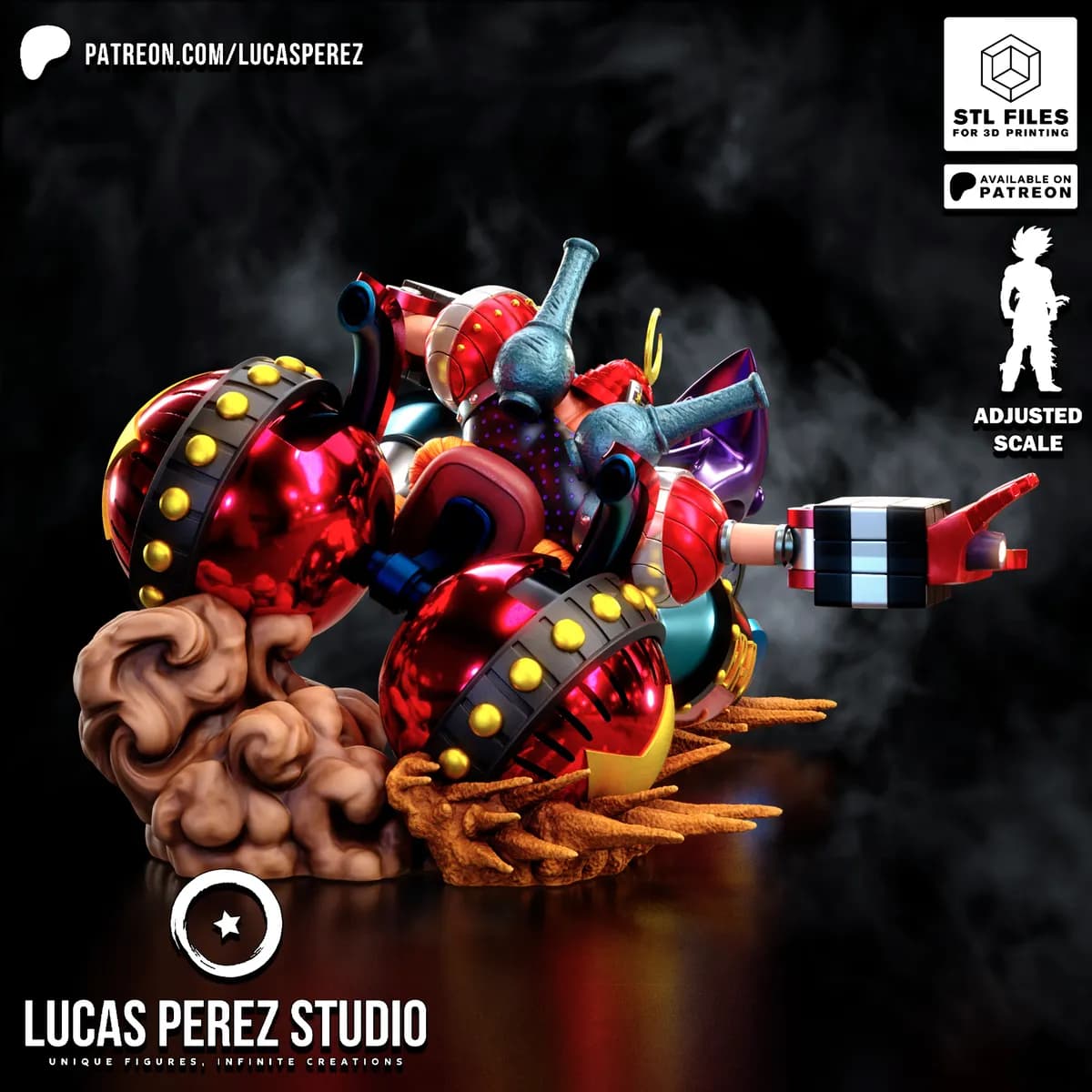 Franky Black Rhino - One Piece - Imagen 9