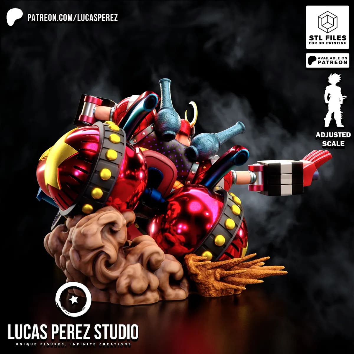 Franky Black Rhino - One Piece - Imagen 16