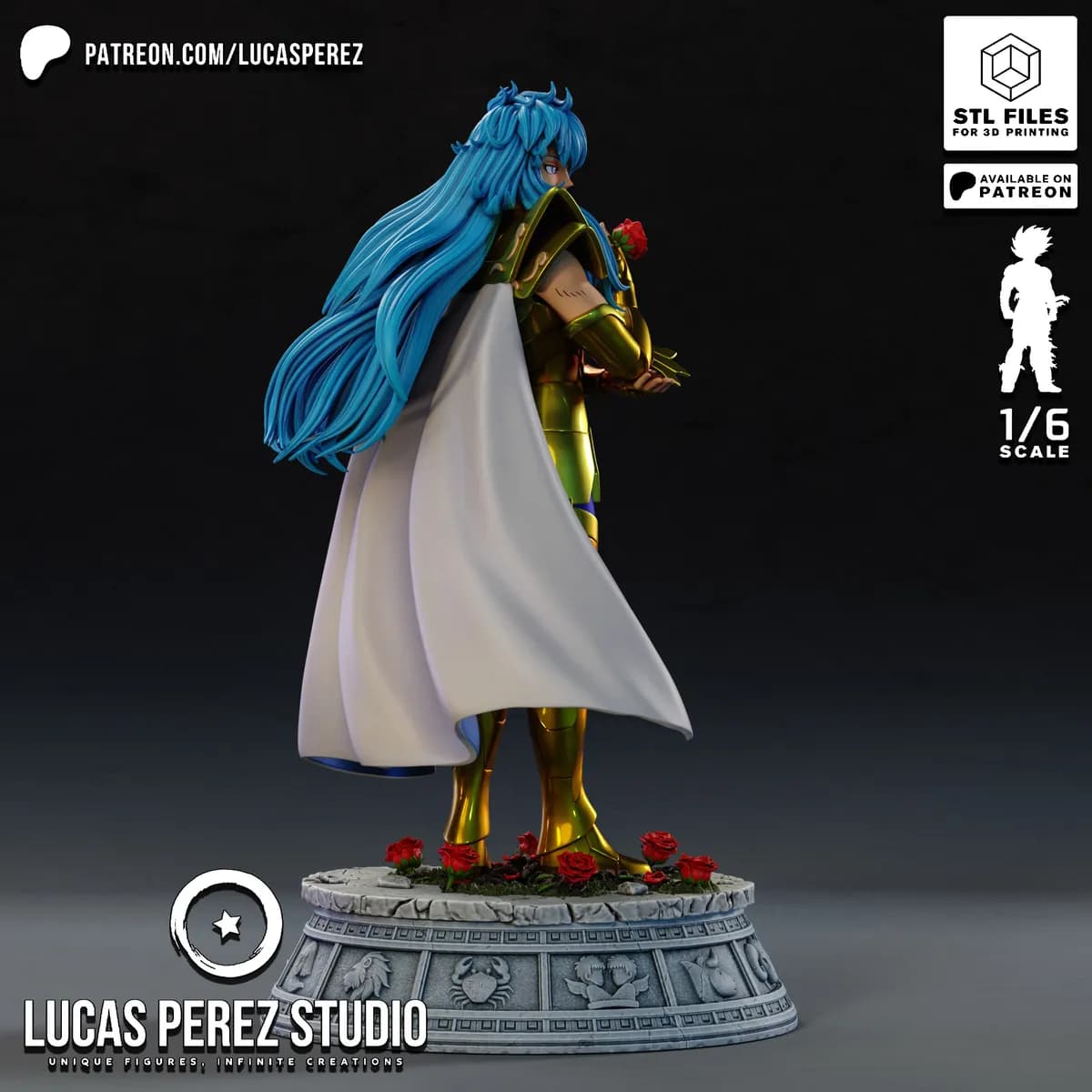 Afrodita de Piscis - Caballeros del Zodiaco - Imagen 4