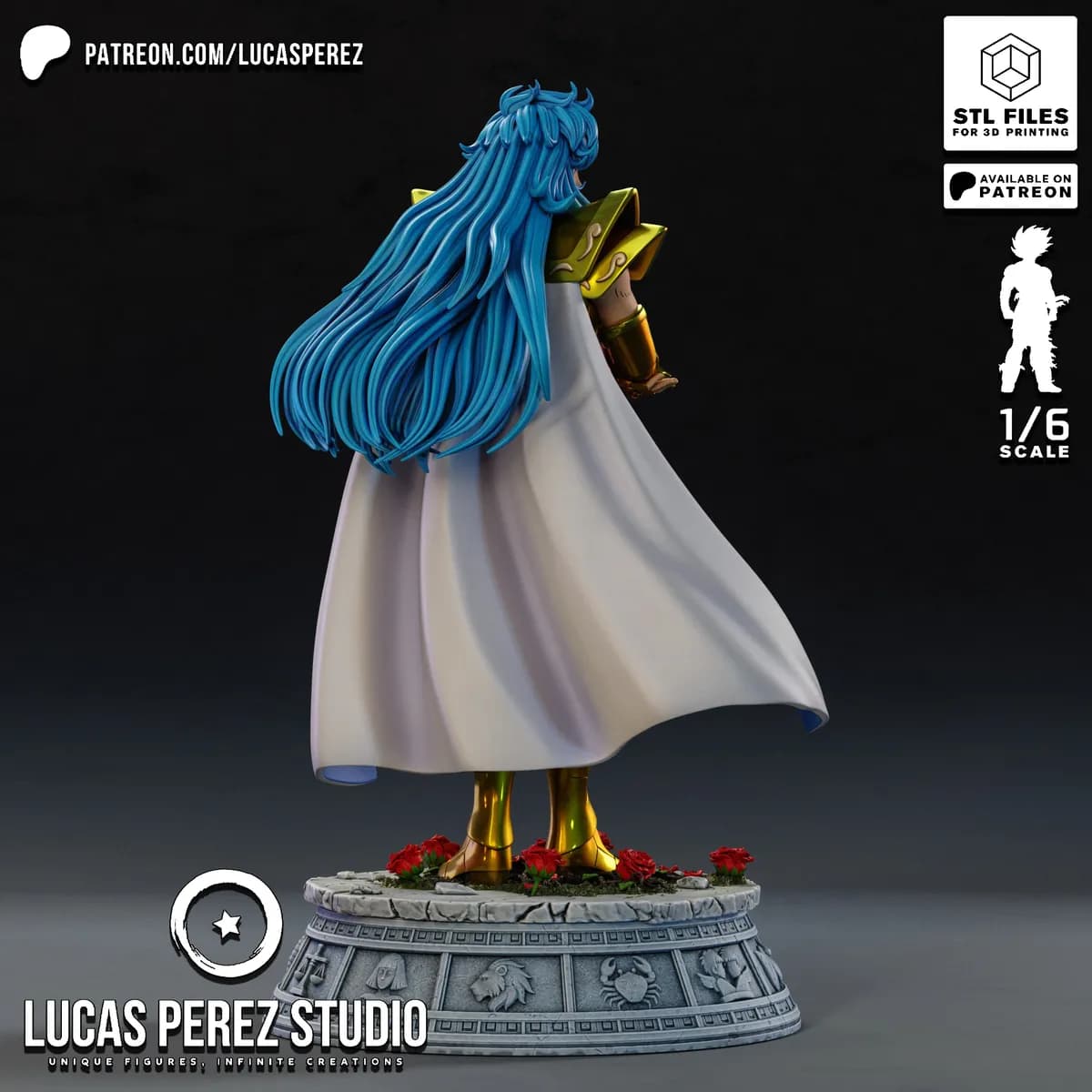 Afrodita de Piscis - Caballeros del Zodiaco - Imagen 5