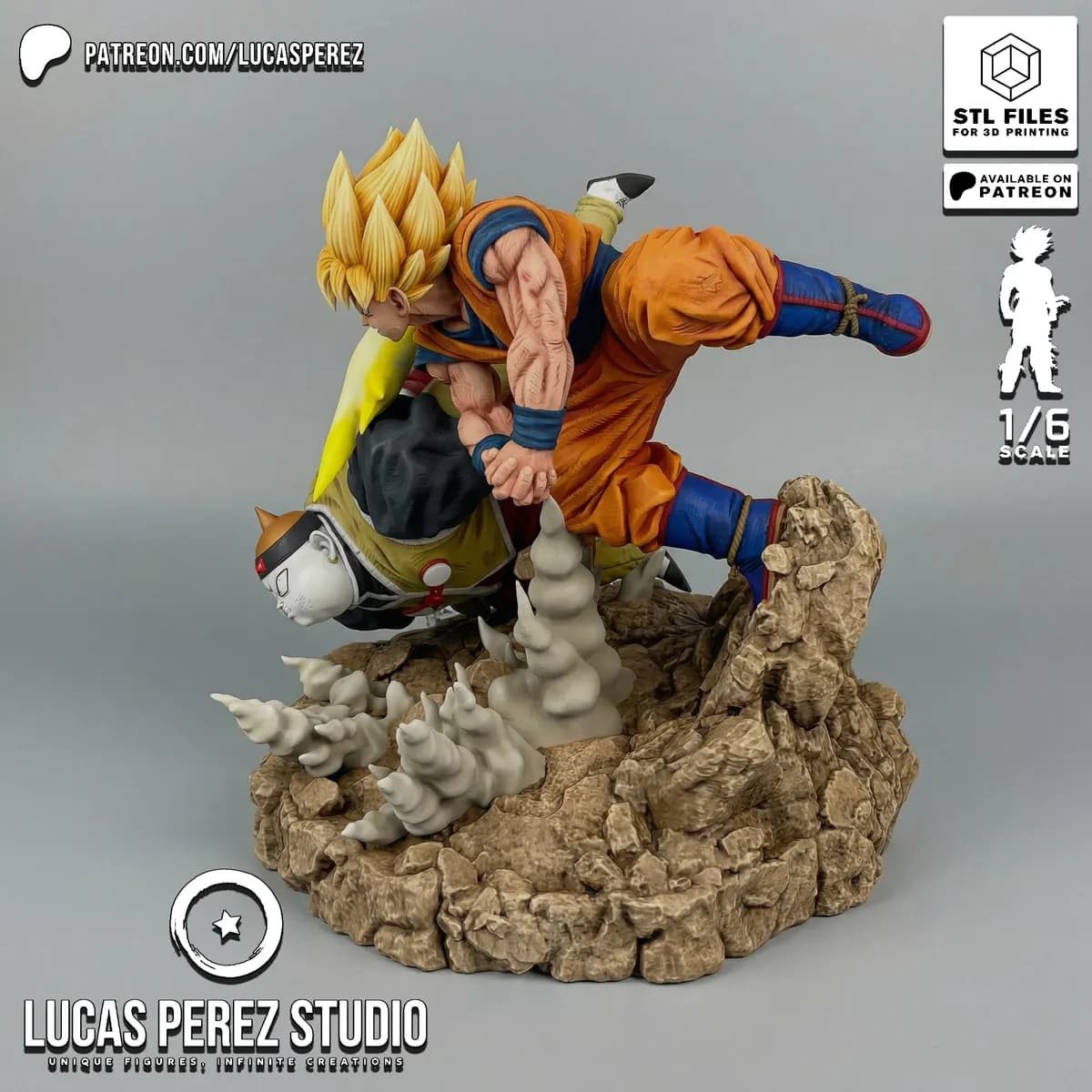 Goku vs Androide 19 - Dragon Ball - Imagen 5