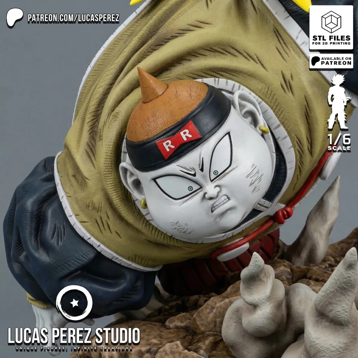 Goku vs Androide 19 - Dragon Ball - Imagen 7