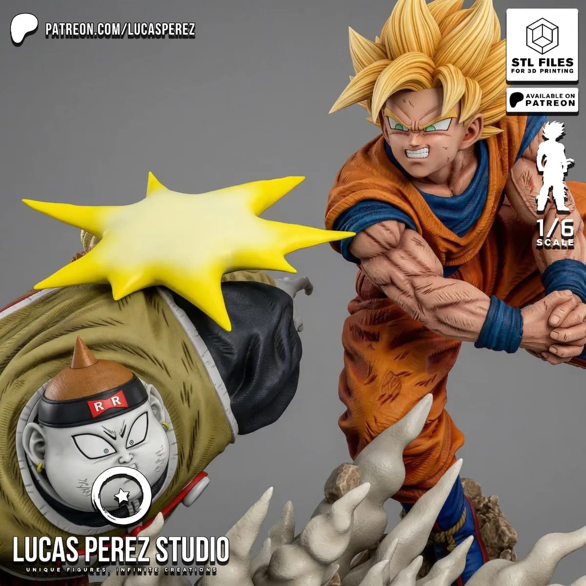 Goku vs Androide 19 - Dragon Ball - Imagen 16