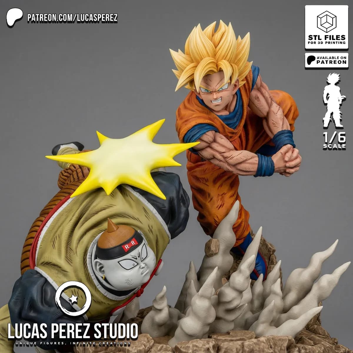 Goku vs Androide 19 - Dragon Ball - Imagen 17