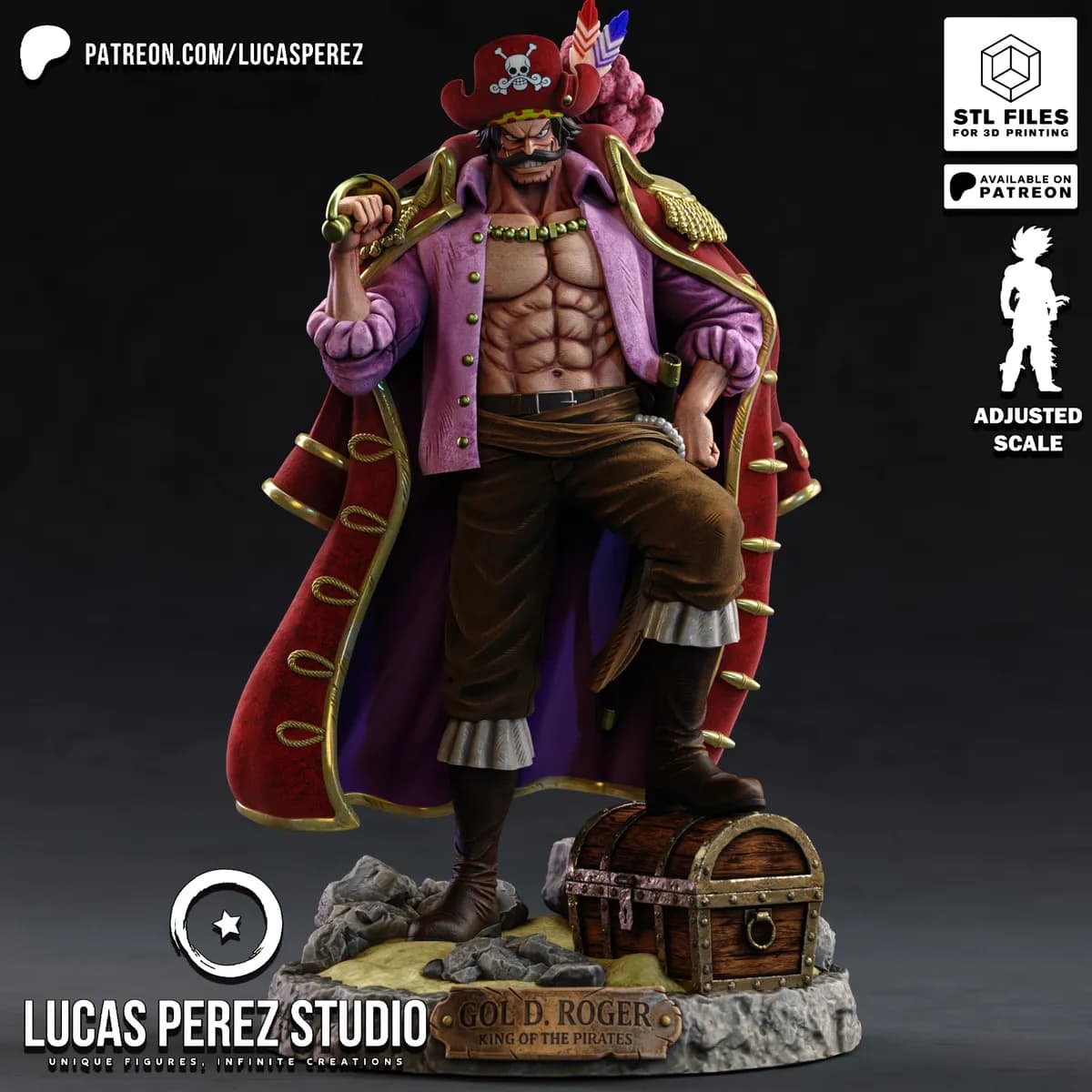 Gol D. Roger - One Piece - Imagen 1