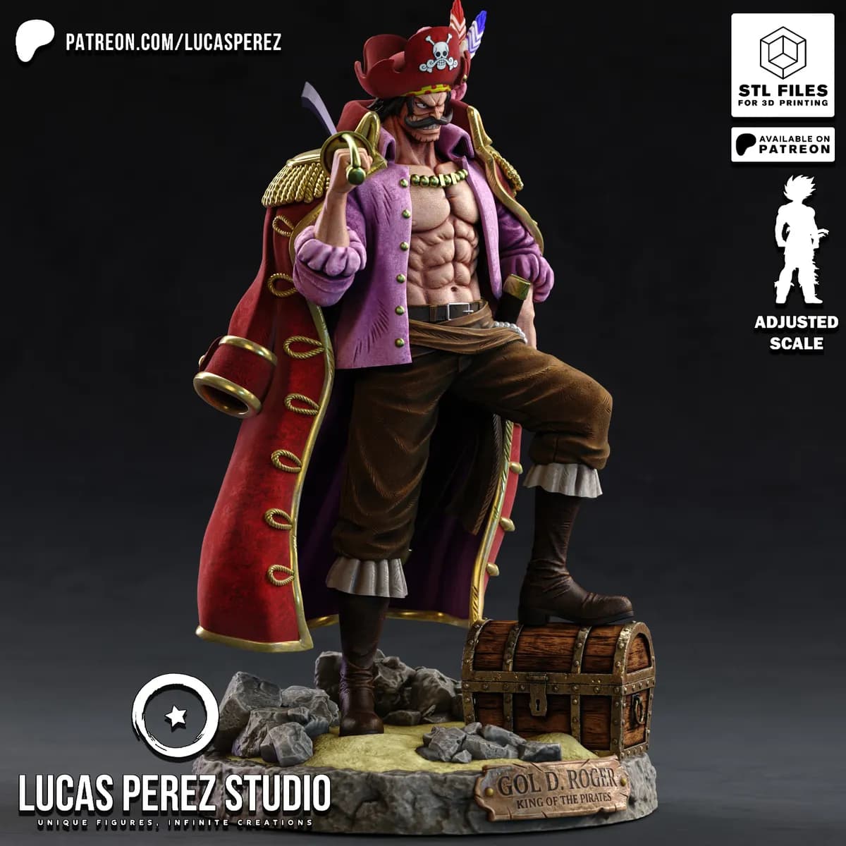 Gol D. Roger - One Piece - Imagen 3